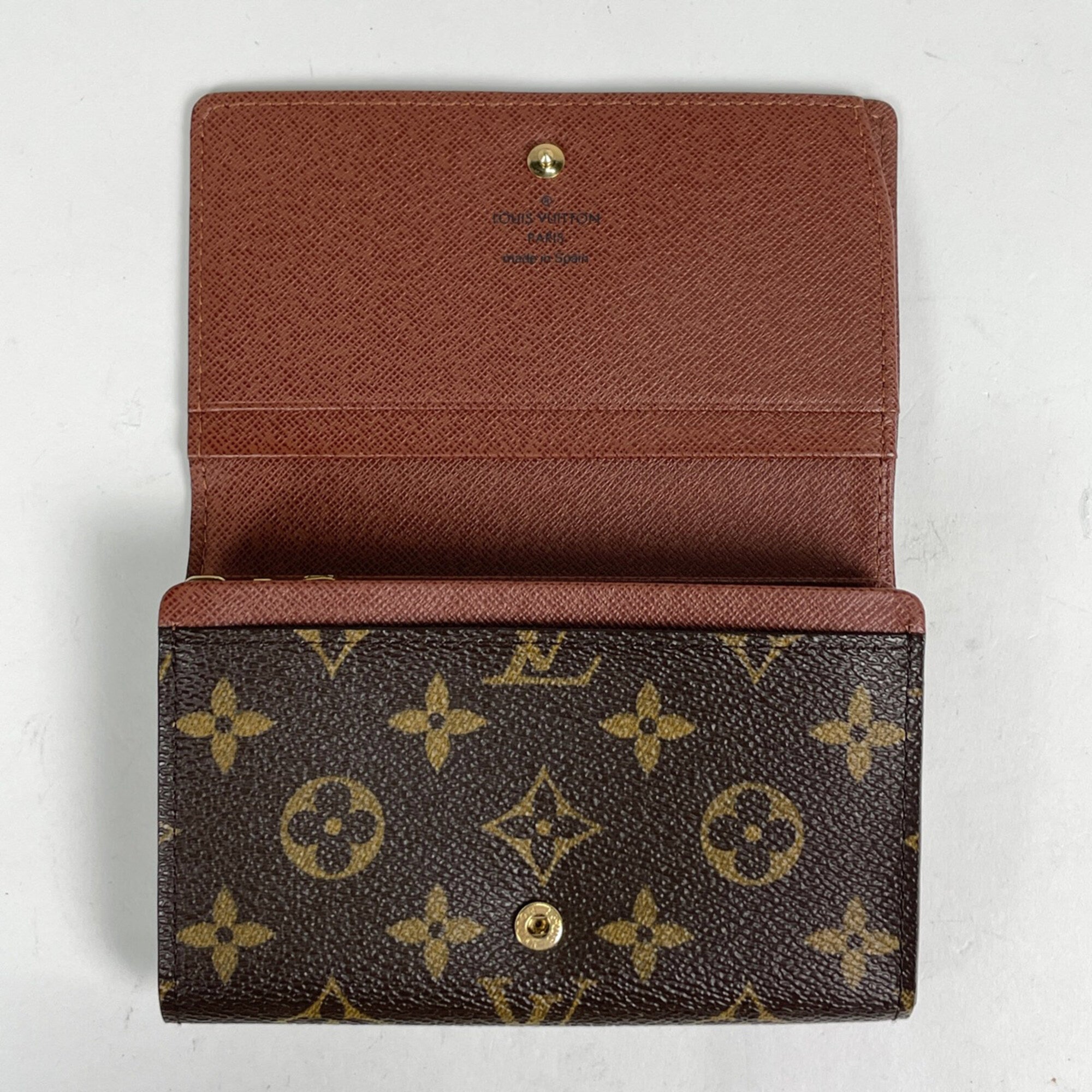 Louis Vuitton Monogram Brown Monogram Wallet (Bi-Fold) (Pre-Owned)