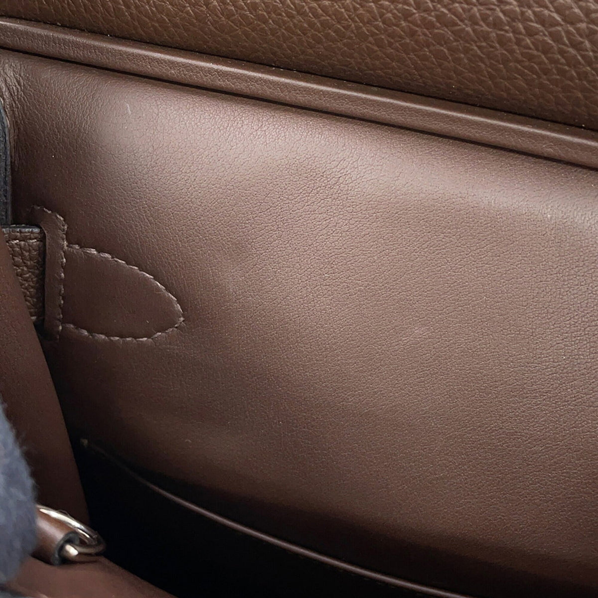 Hermes Kelly Cacao Togo Leather Sling Bag (Pre-Owned)