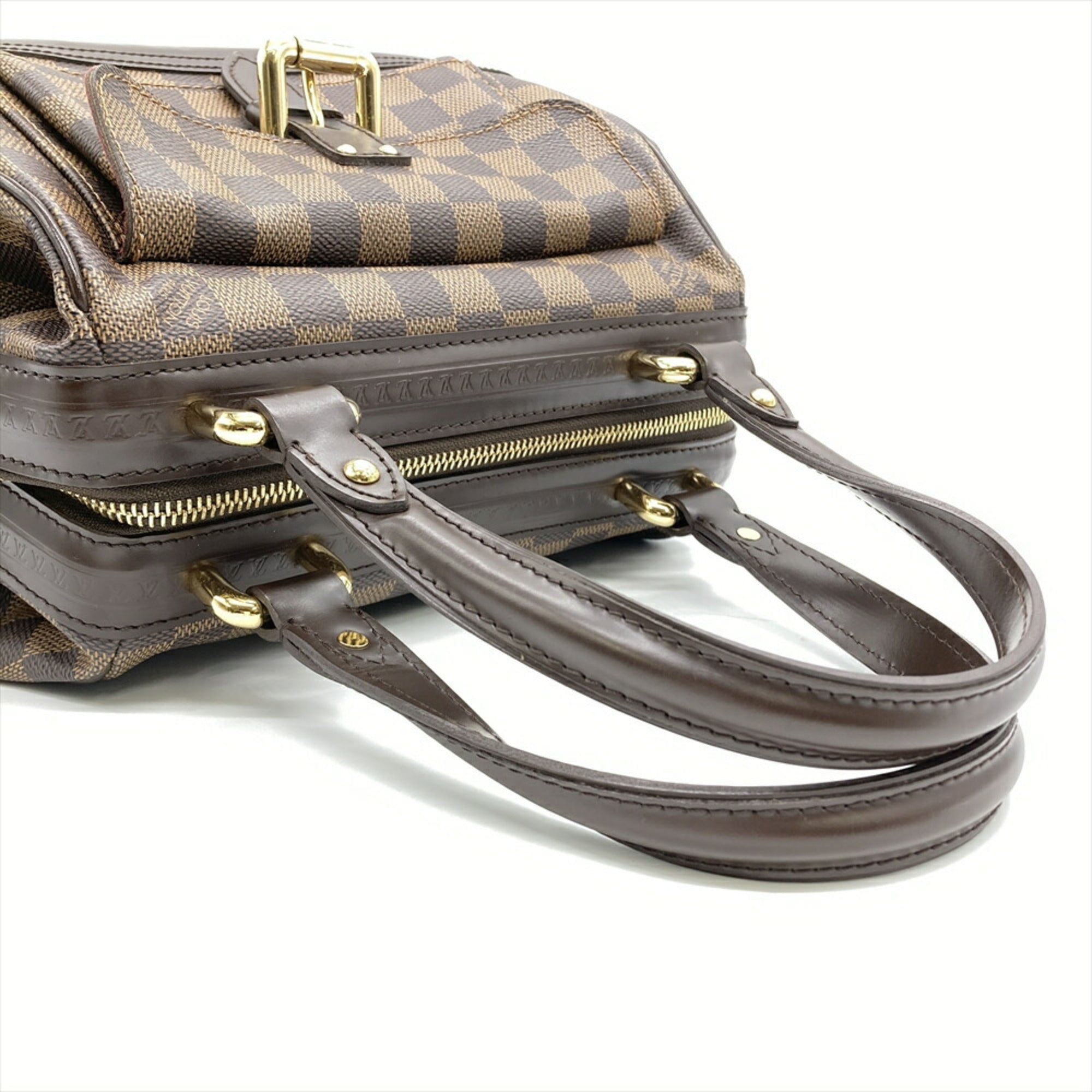 Louis Vuitton Brown Damier Canvas Ebene Damier Canvas Handbag (Pre-Owned)