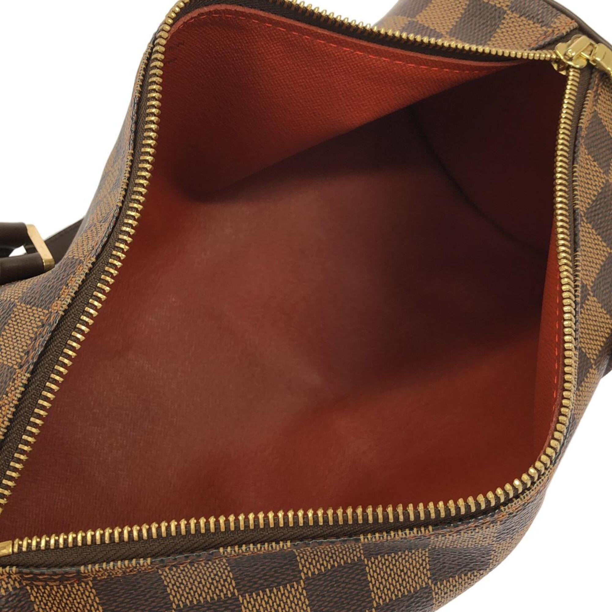 Louis Vuitton Ebene Coated Canvas Handbag Pouch (Pre-Owned)