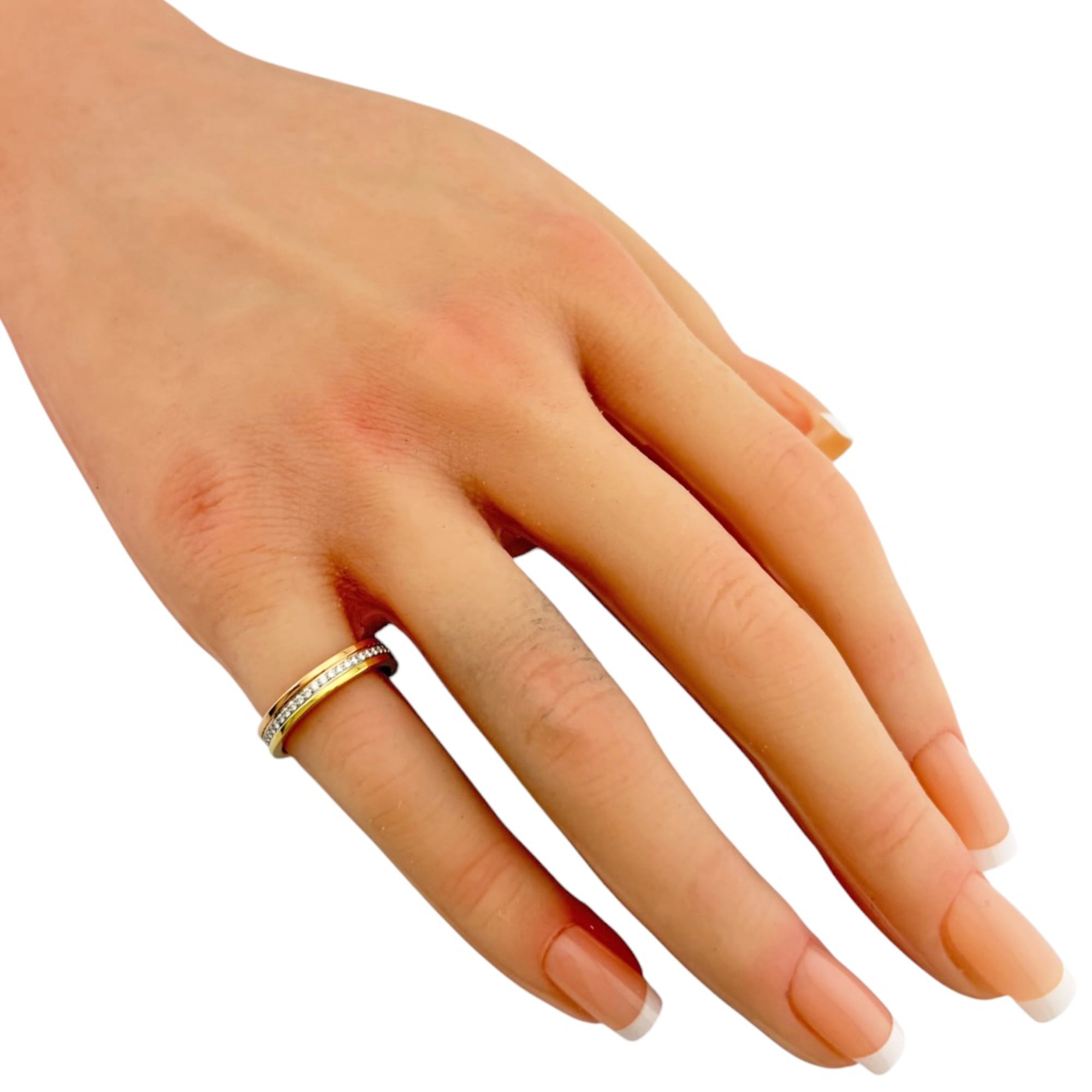 Cartier Louis Cartier Gold Silver Pink Gold Yellow Gold (18K) Pink Gold (18K) White Gold (18K) Wedding Ring (Pre-Owned)