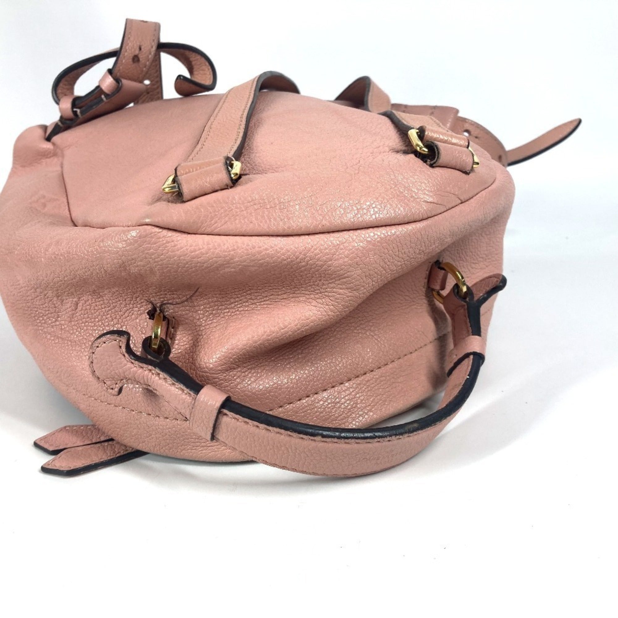 Louis Vuitton Galle Pink Monogram Empreinte Backpack (Pre-Owned)