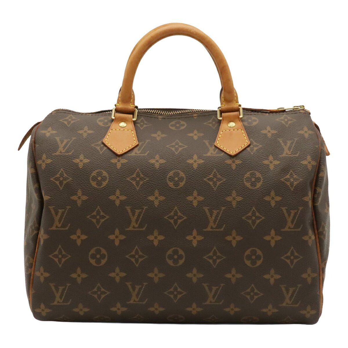 Louis Vuitton Brown Vinyl Handbag (Pre-Owned)