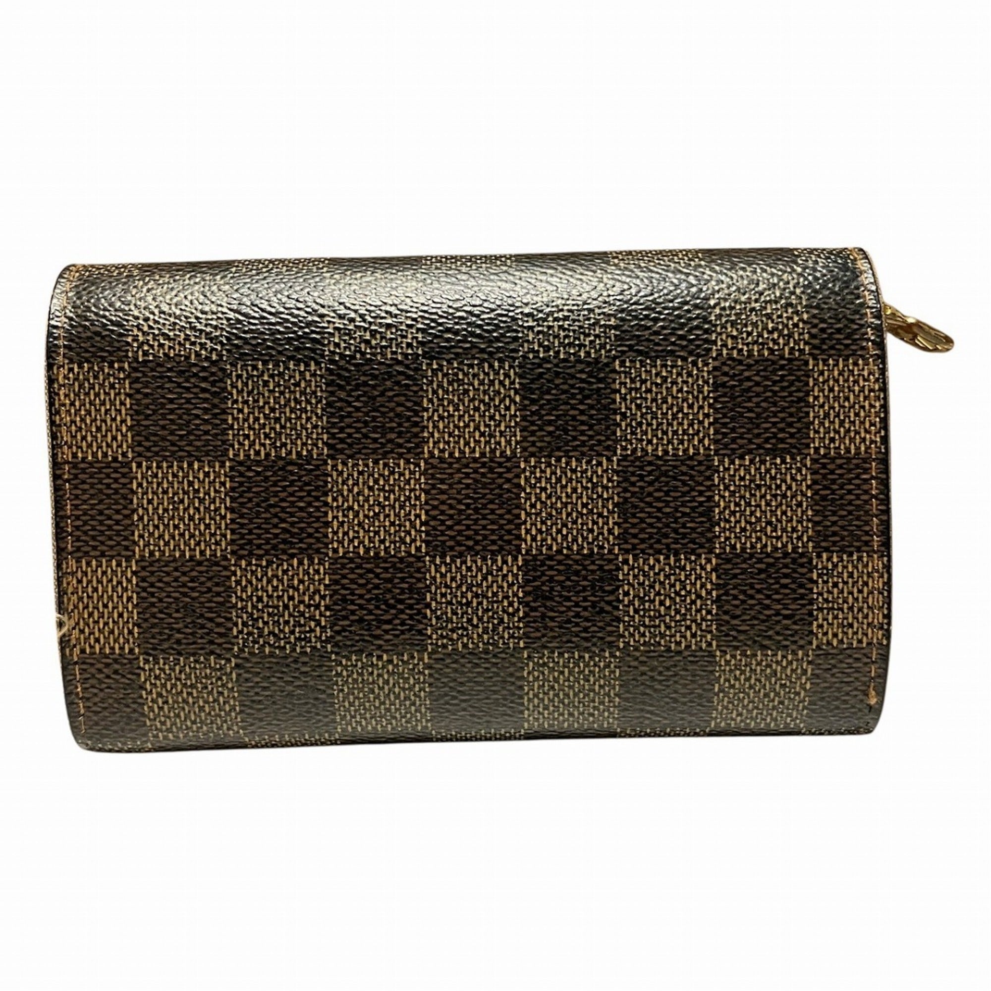 Louis Vuitton Damier Brown Wallet (Bi-Fold) (Pre-Owned)