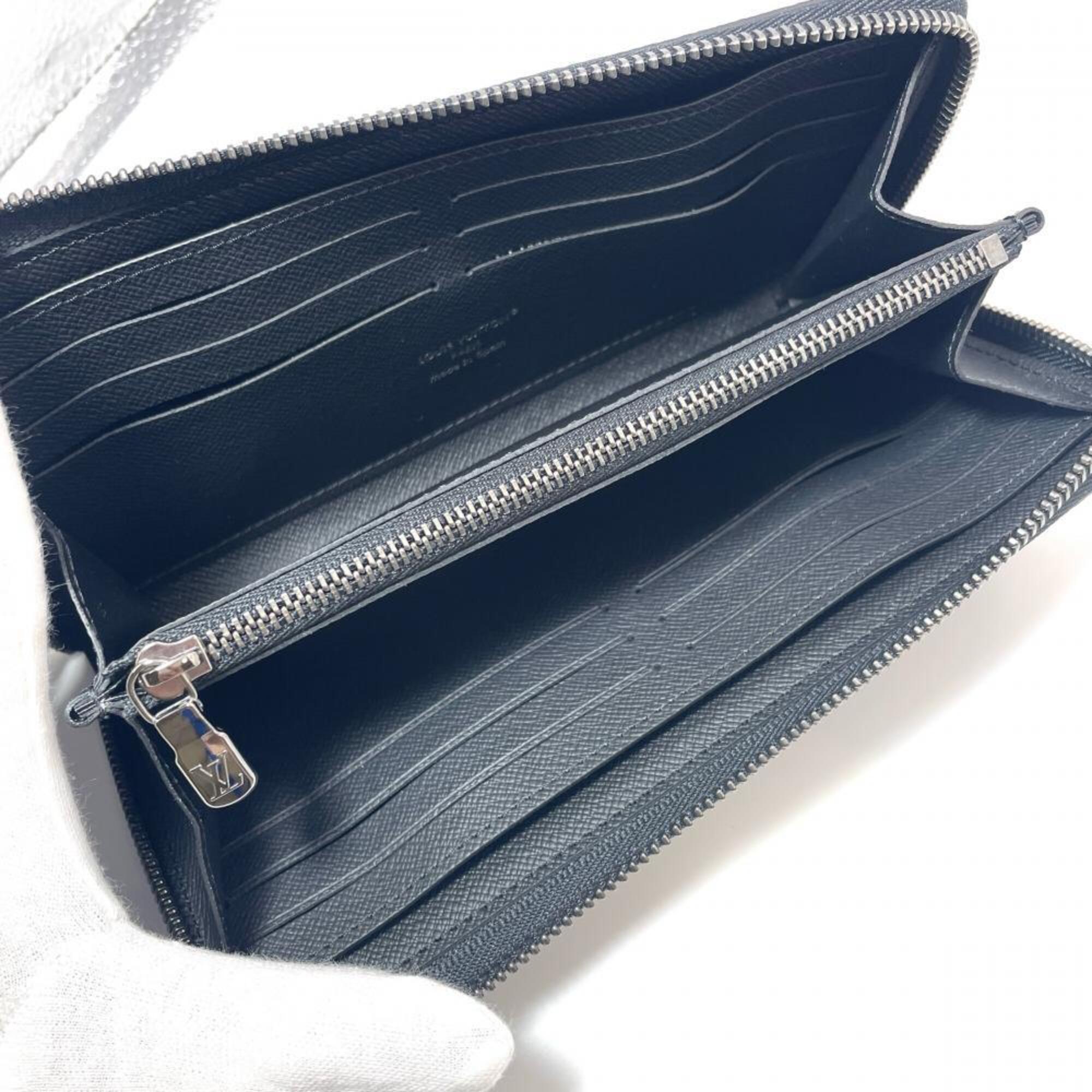 Louis Vuitton Black Monogram Eclipse Long Wallet (Bi-Fold) (Pre-Owned)