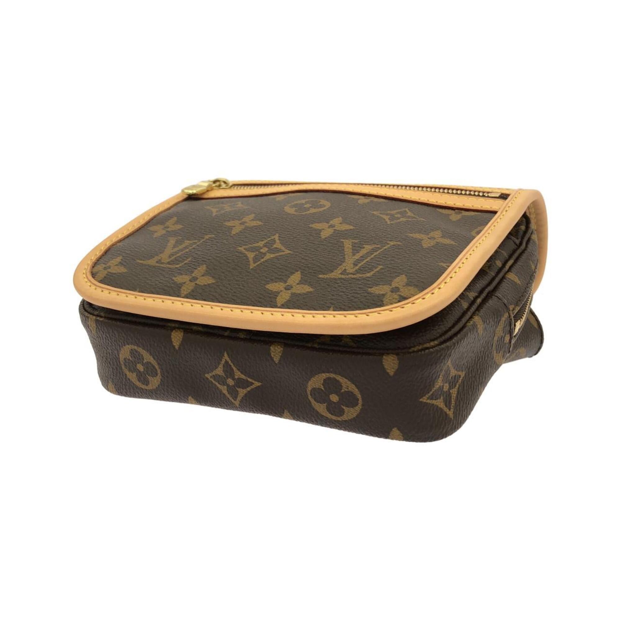 Louis Vuitton Brown Coated Canvas Shoulder Bag (Pre-Owned)