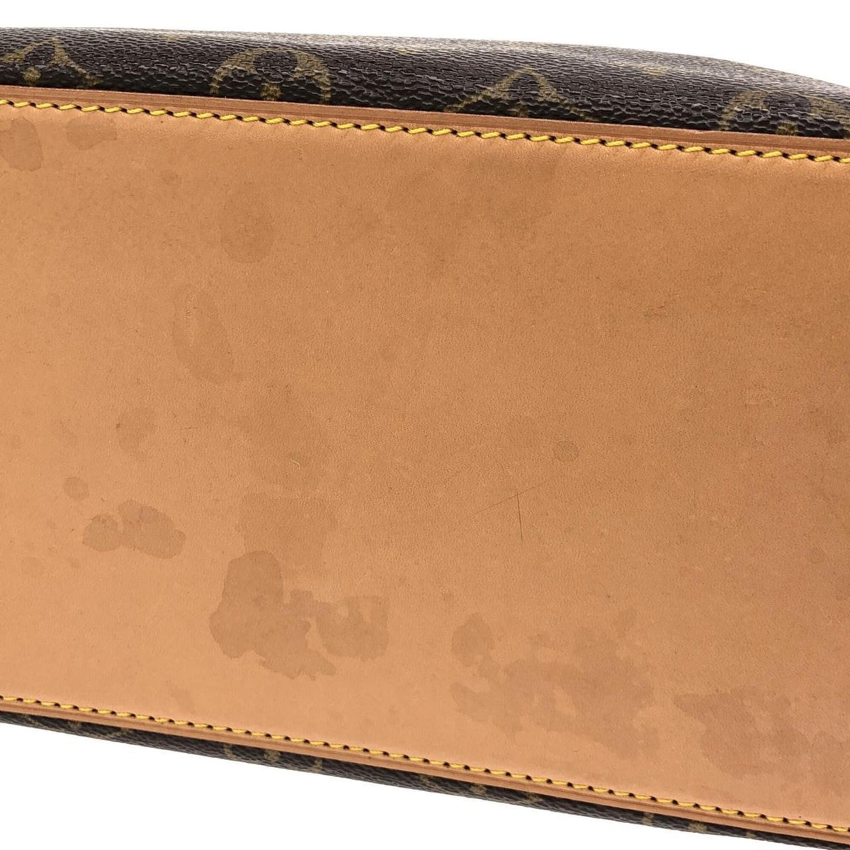 Louis Vuitton Brown Coated Canvas Handbag (Pre-Owned)