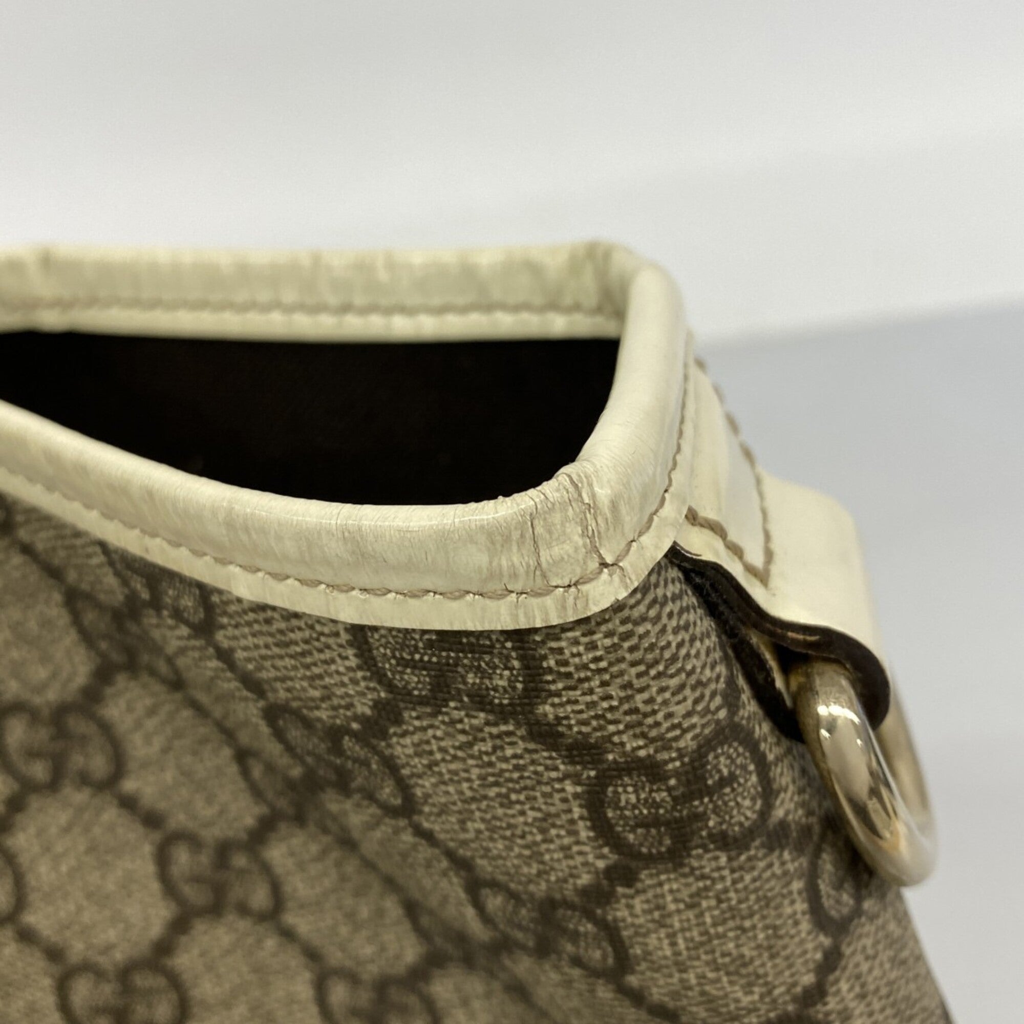 Gucci Brown Pvc Tote Bag (Pre-Owned)
