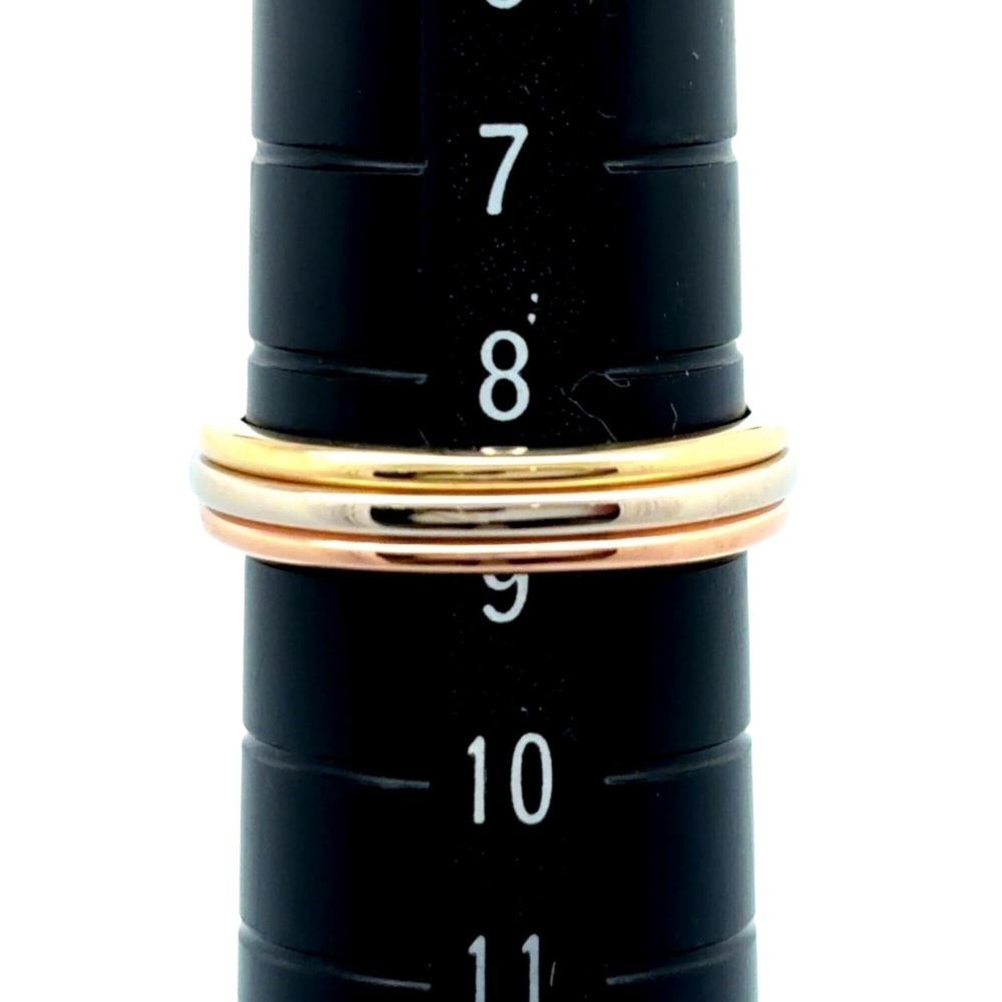 Cartier Louis Cartier Yellow Gold (18K) Pink Gold (18K) White Gold (18K) Band Ring (Pre-Owned)