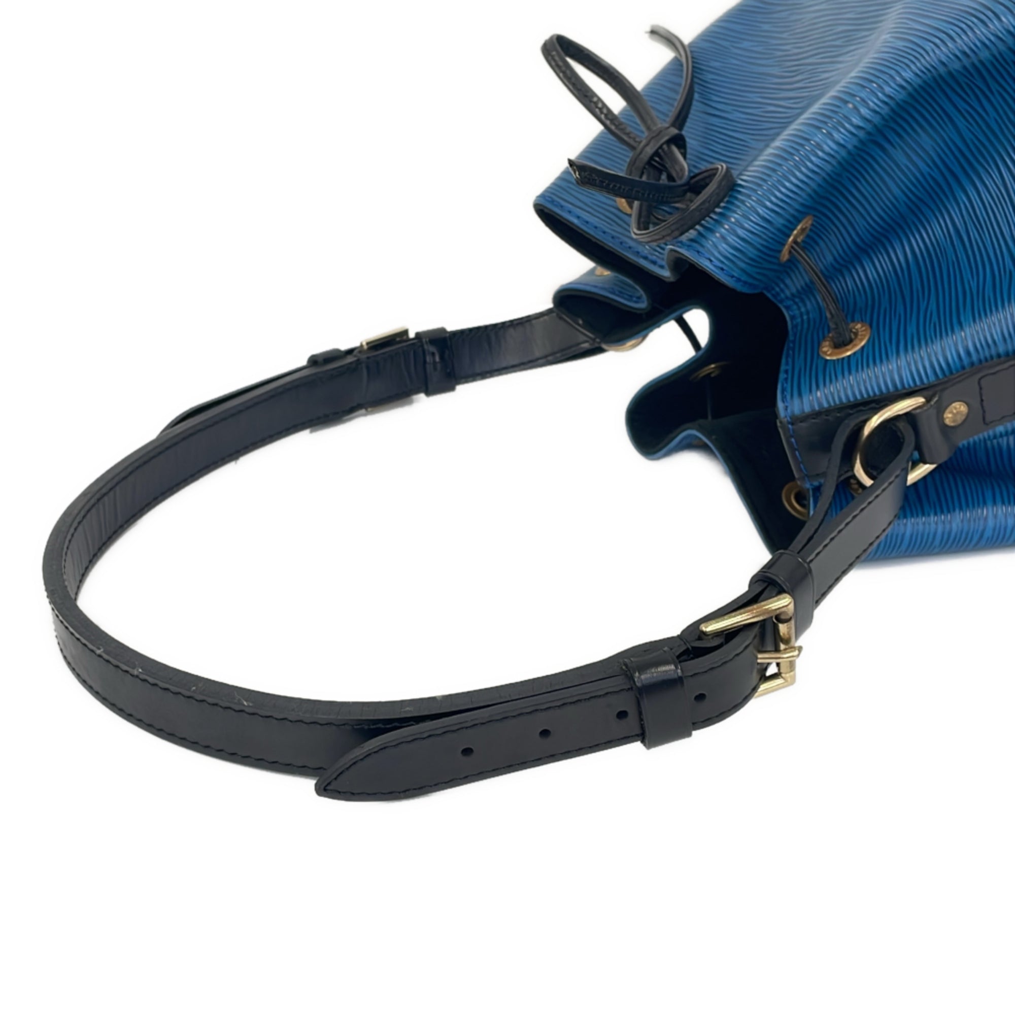 Louis Vuitton Blue Epi Leather Shoulder Bag (Pre-Owned)