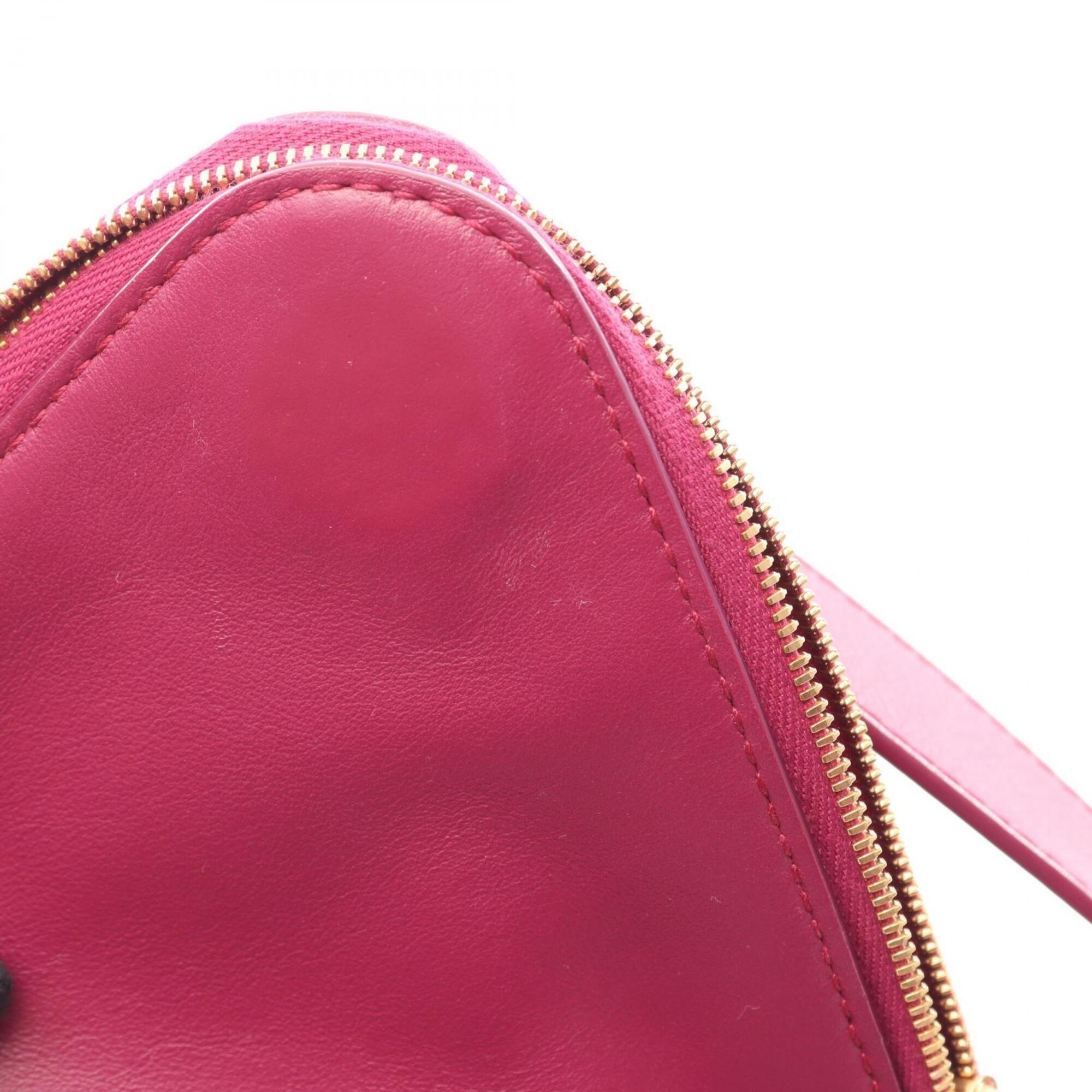Bottega Veneta Purple Leather Handbag (Pre-Owned)