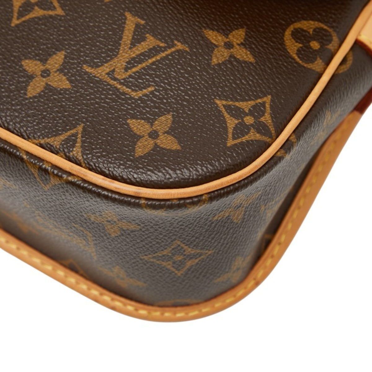 Louis Vuitton Brown Pvc Leather Shoulder Bag (Pre-Owned)