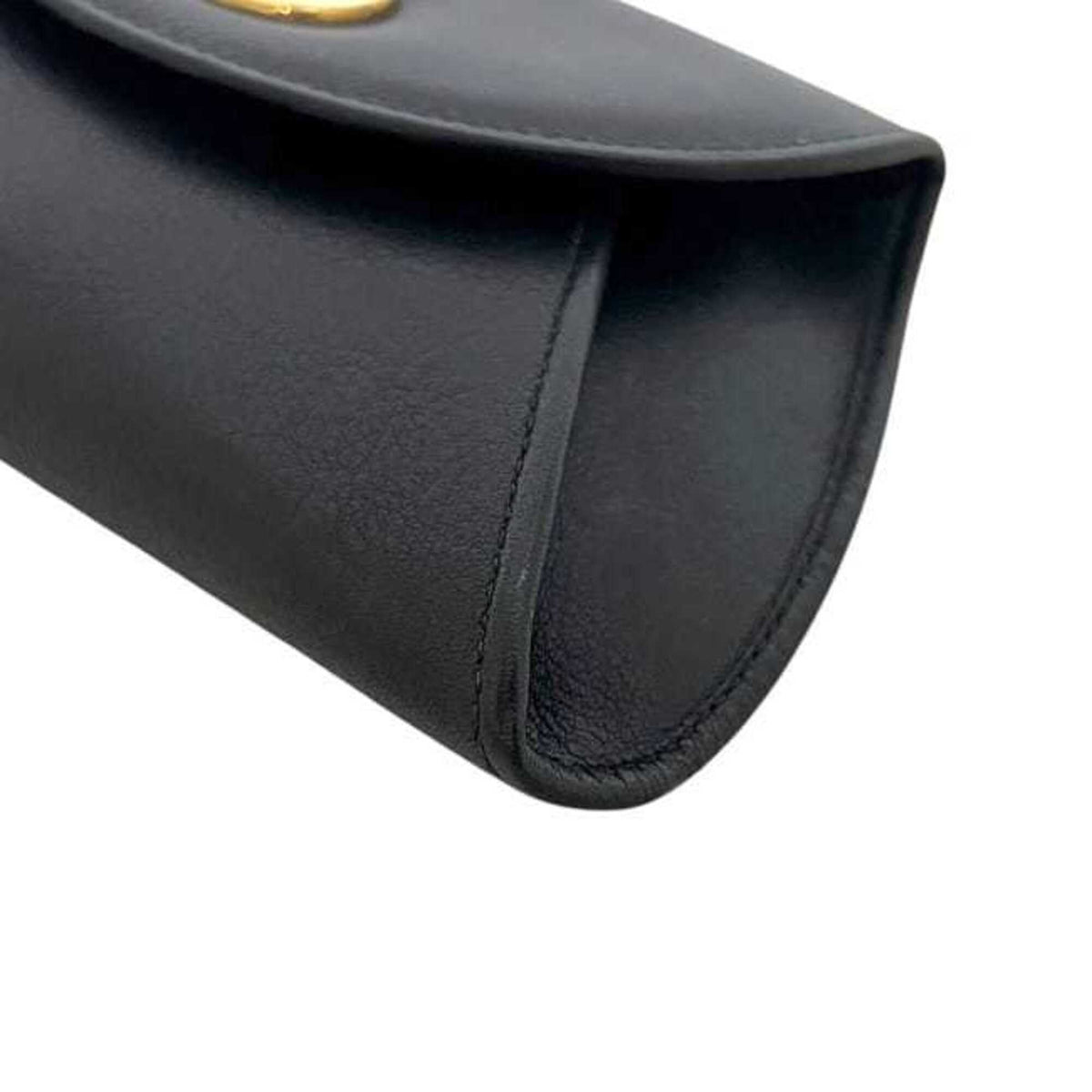 Cartier Panthère Black Leather Pouch (Pre-Owned)