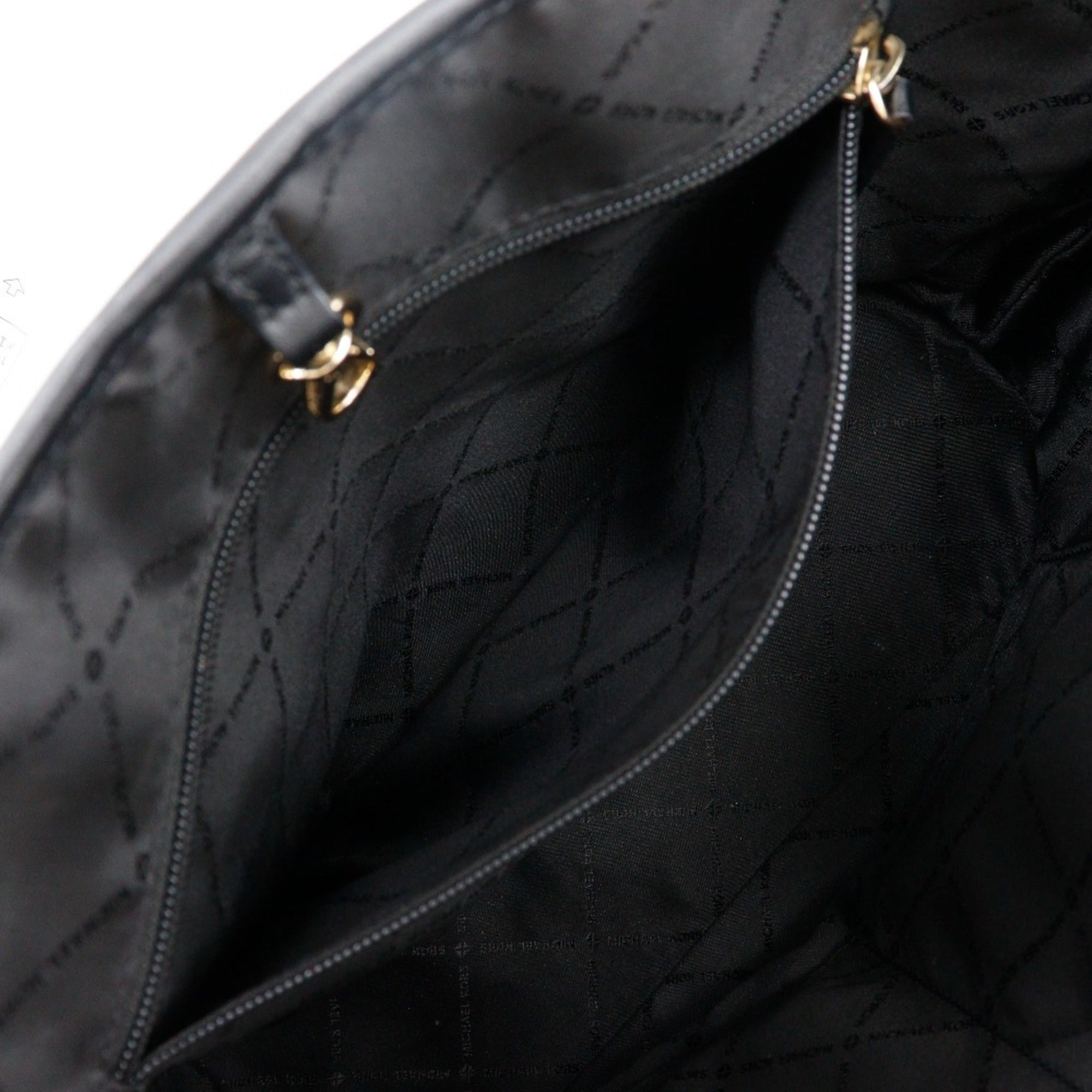 Michael Kors Black Pvc Tote Bag Weekend Bag (Pre-Owned)