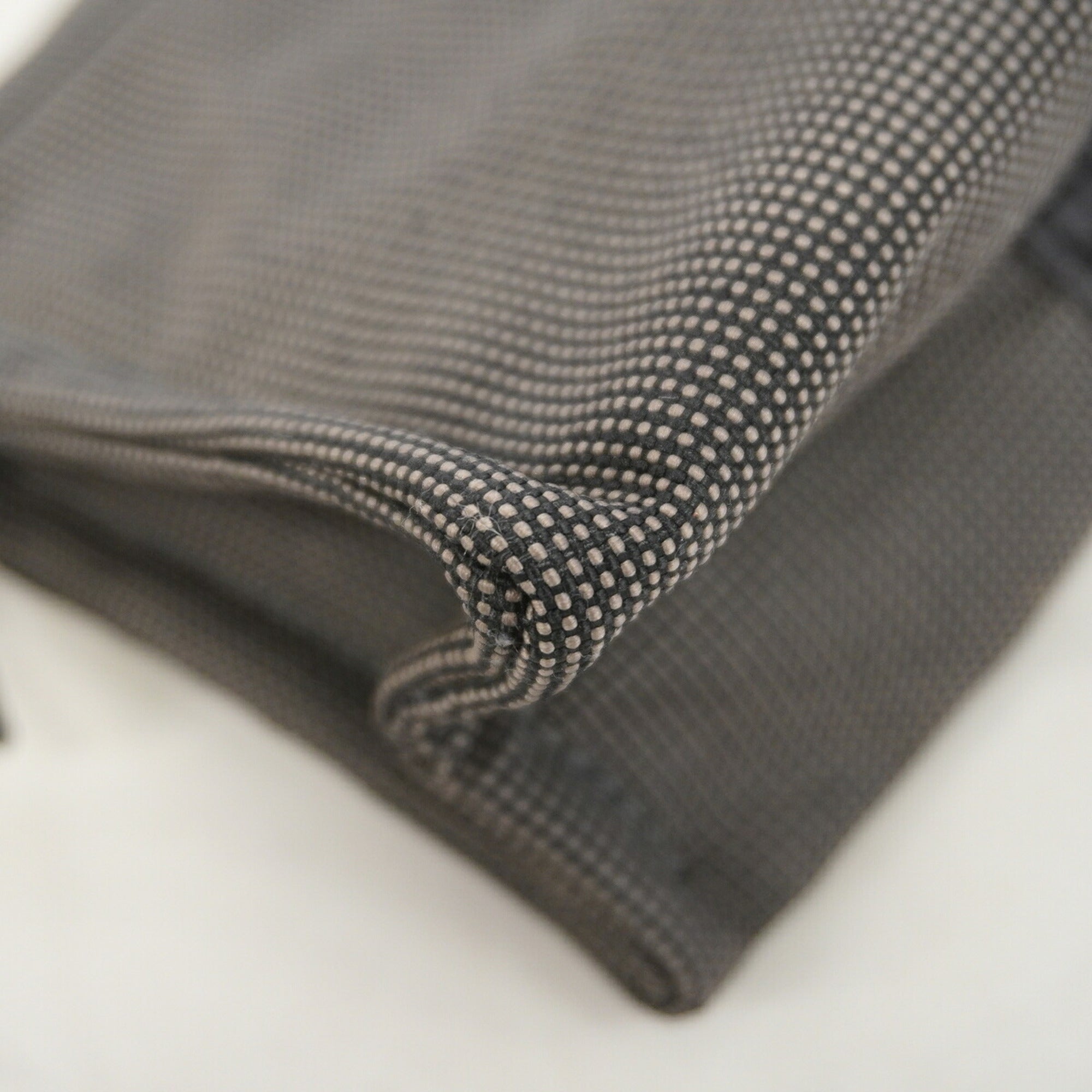 Hermes Gray Nylon Pouch (Pre-Owned)
