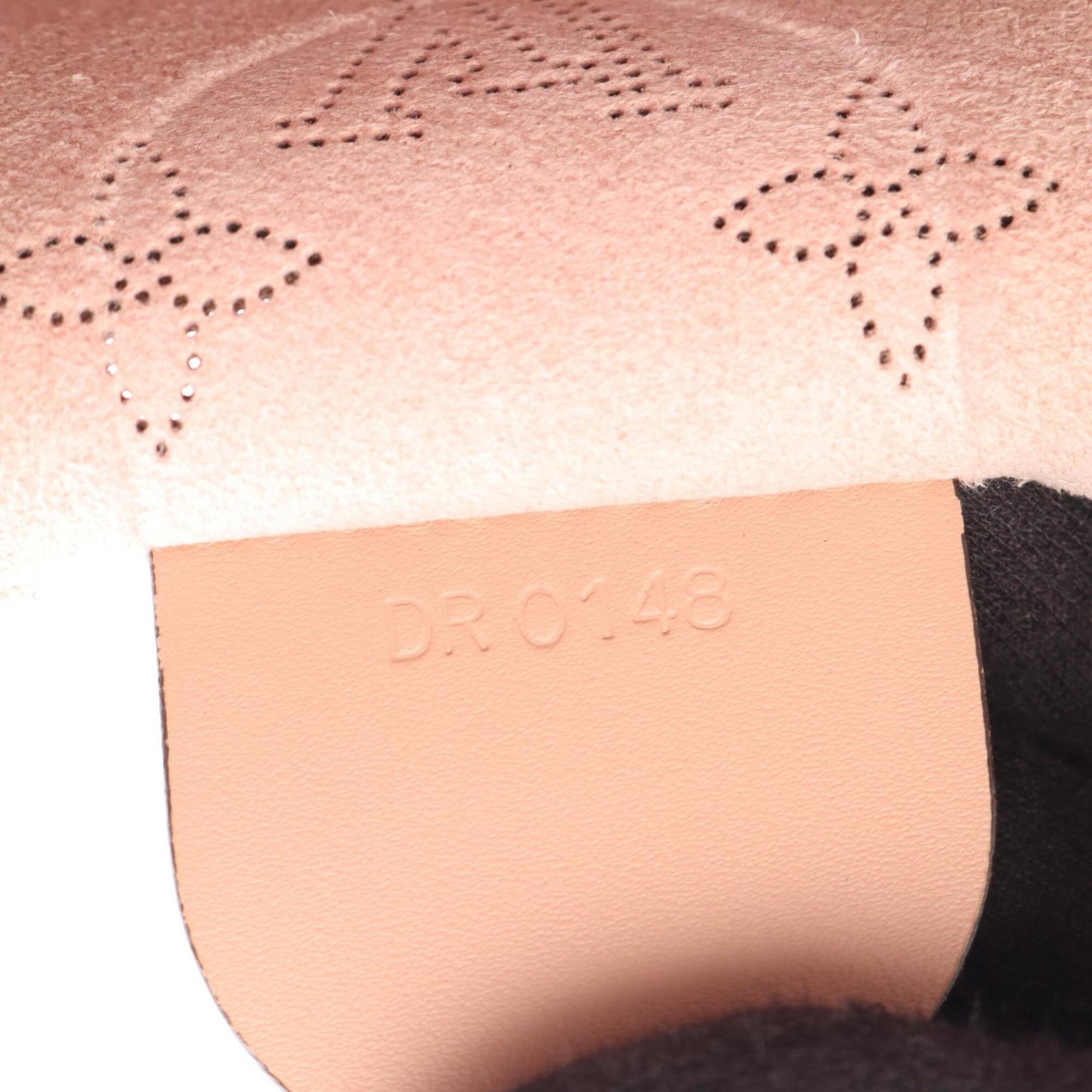 Louis Vuitton Pink Leather Handbag Pouch (Pre-Owned)