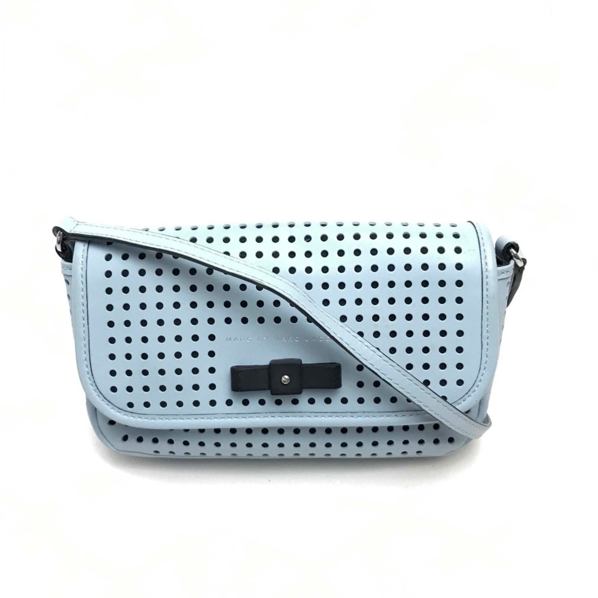 Marc Jacobs Blue Leather Shoulder Bag (Pre-Owned)