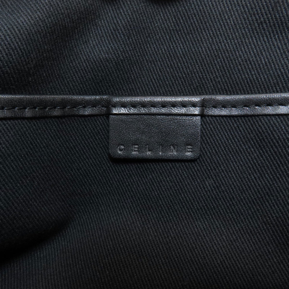 Celine Black Canvas Handbag (Pre-Owned)