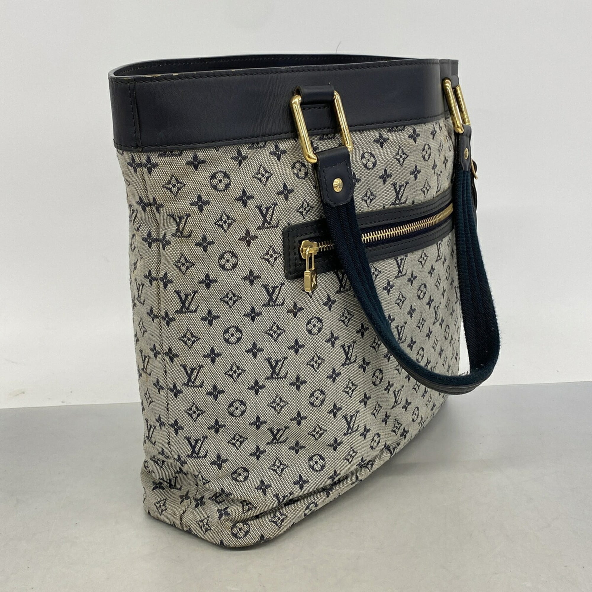 Louis Vuitton Blue Tote Bag (Pre-Owned)
