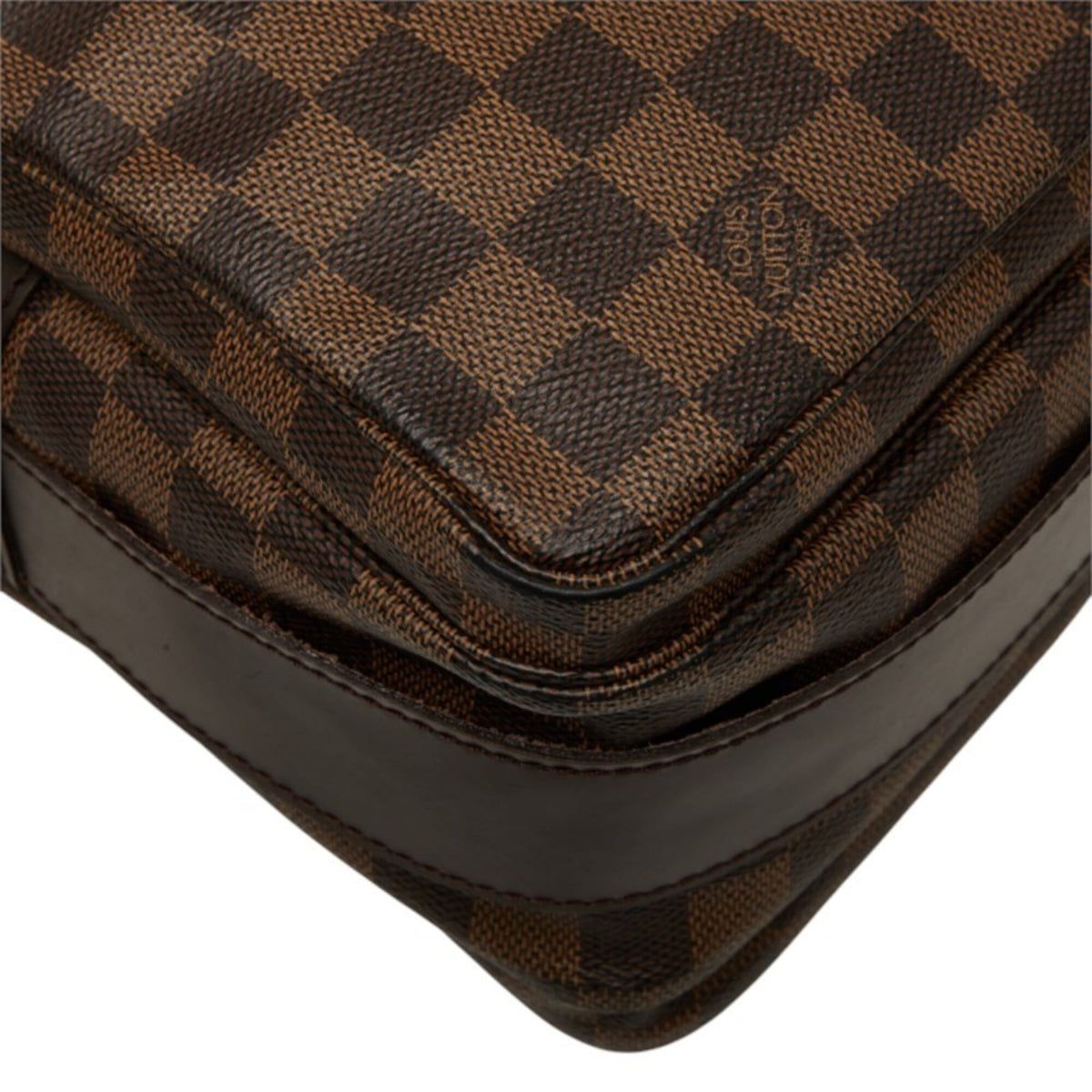 Louis Vuitton Damier Brown Pvc Leather Shoulder Bag (Pre-Owned)