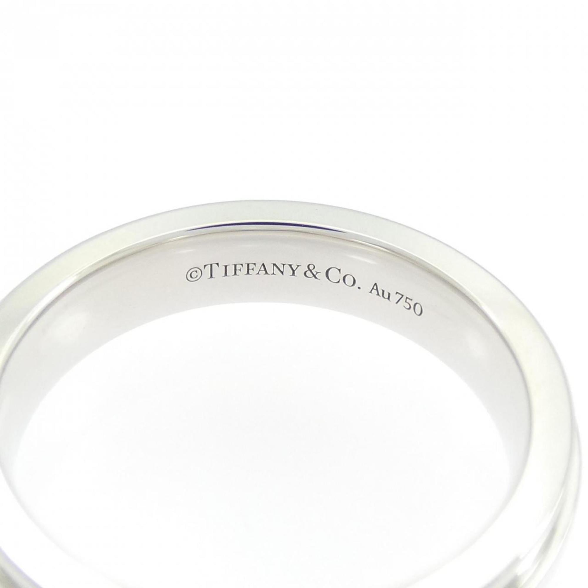 Tiffany White Gold (18K) Band Ring (Pre-Owned)