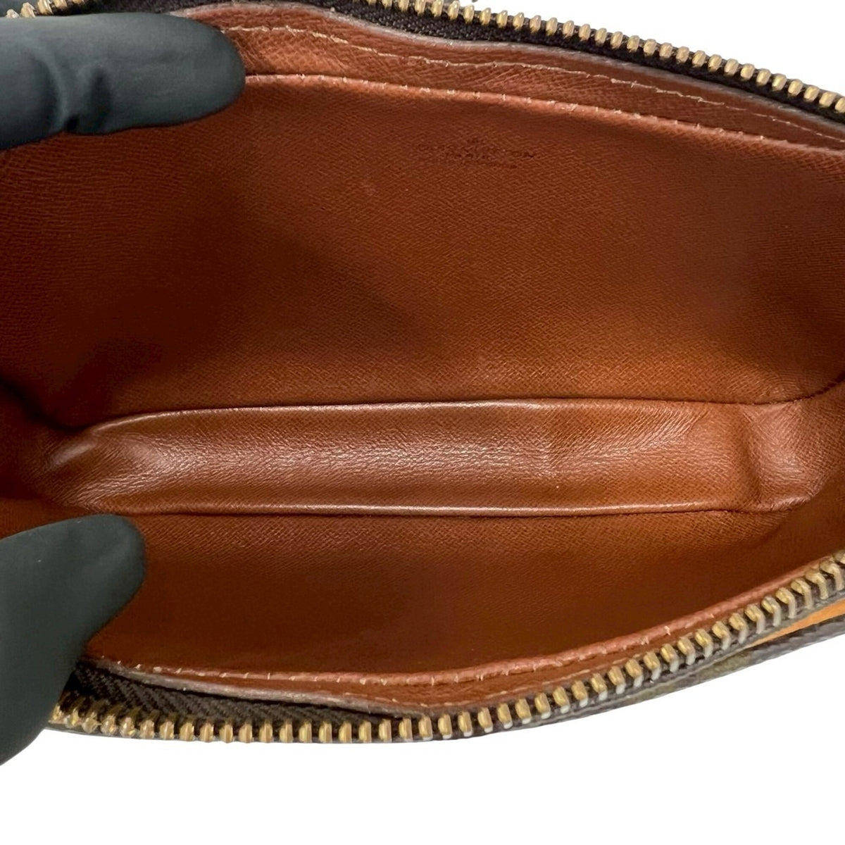 Louis Vuitton Brown Leather Pvc Shoulder Bag (Pre-Owned)