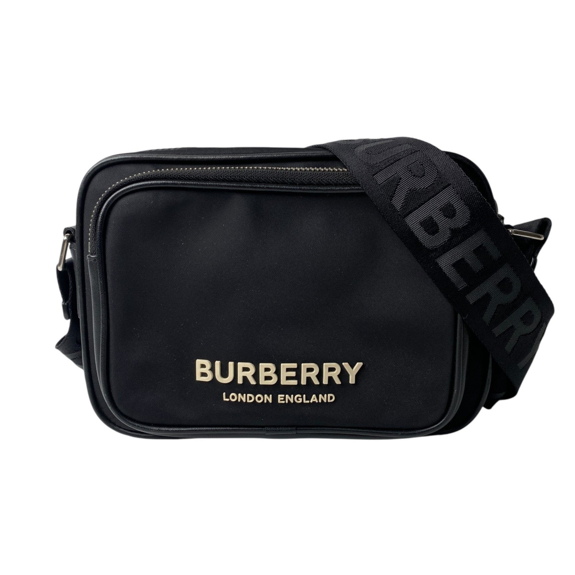 Burberry Black Nylon Shoulder Bag (Pre-Owned)