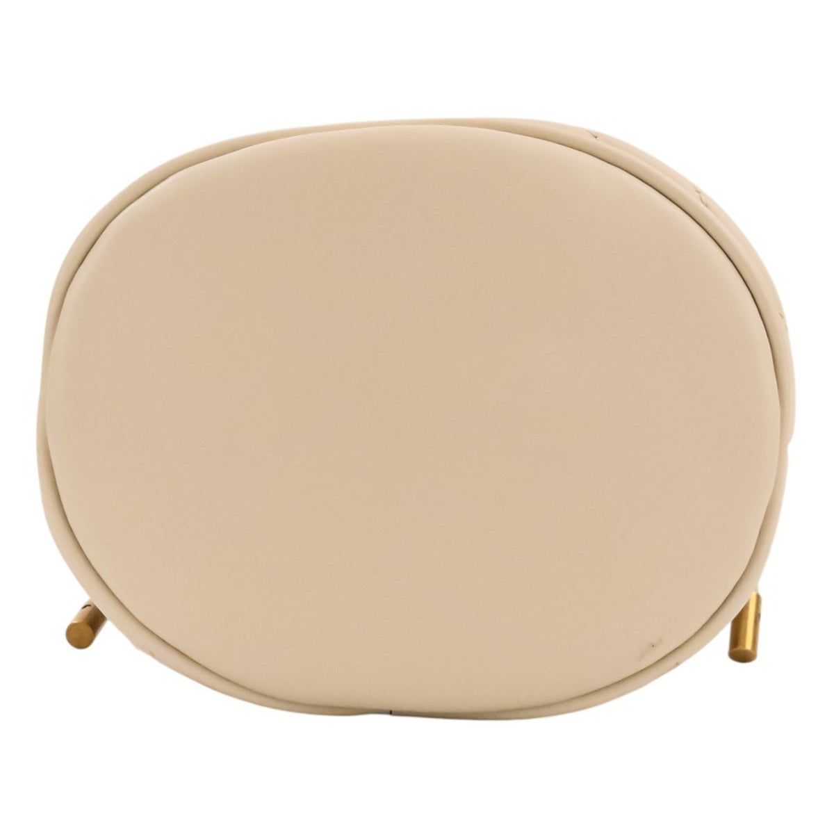 Gucci Gg Marmont Ivory Leather Shoulder Bag (Pre-Owned)