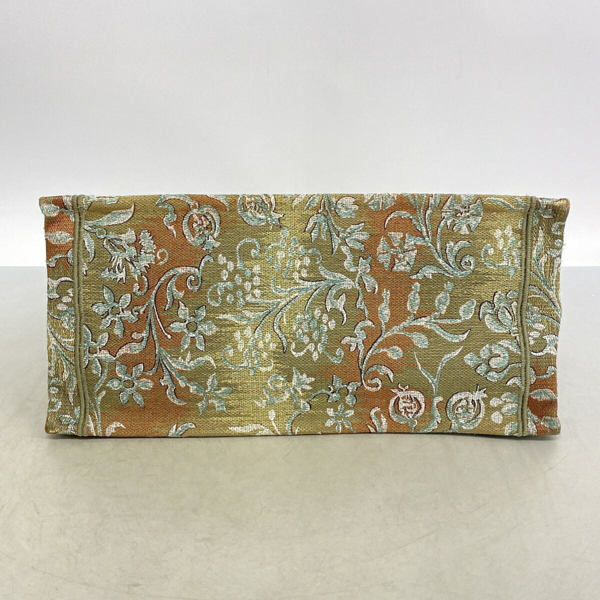 Christian Dior Moss Green Canvas Tote Bag (Pre-Owned)