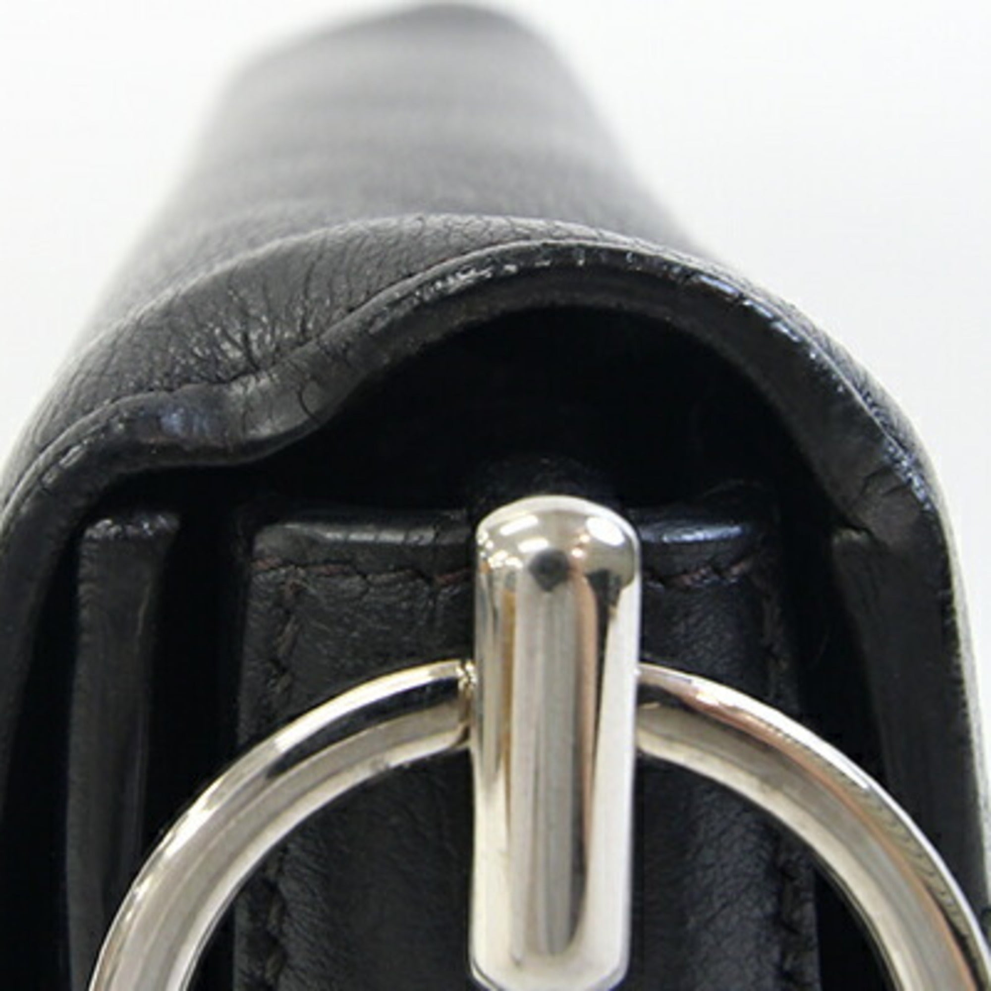 Prada Black Leather Shoulder Bag (Pre-Owned)