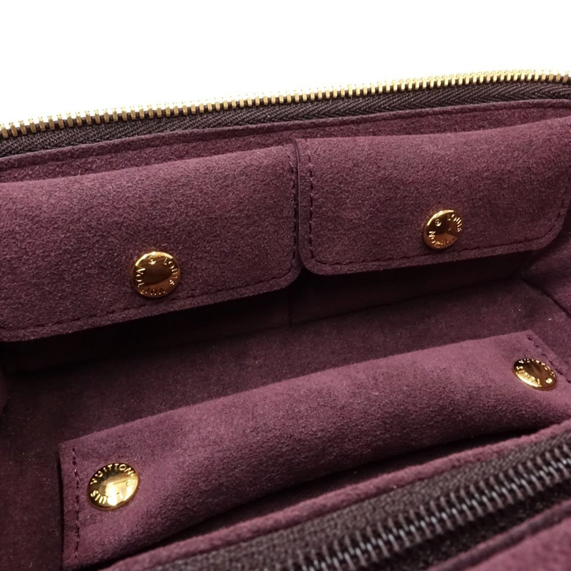 Louis Vuitton Amarante Monogram Vernis Pouch (Pre-Owned)