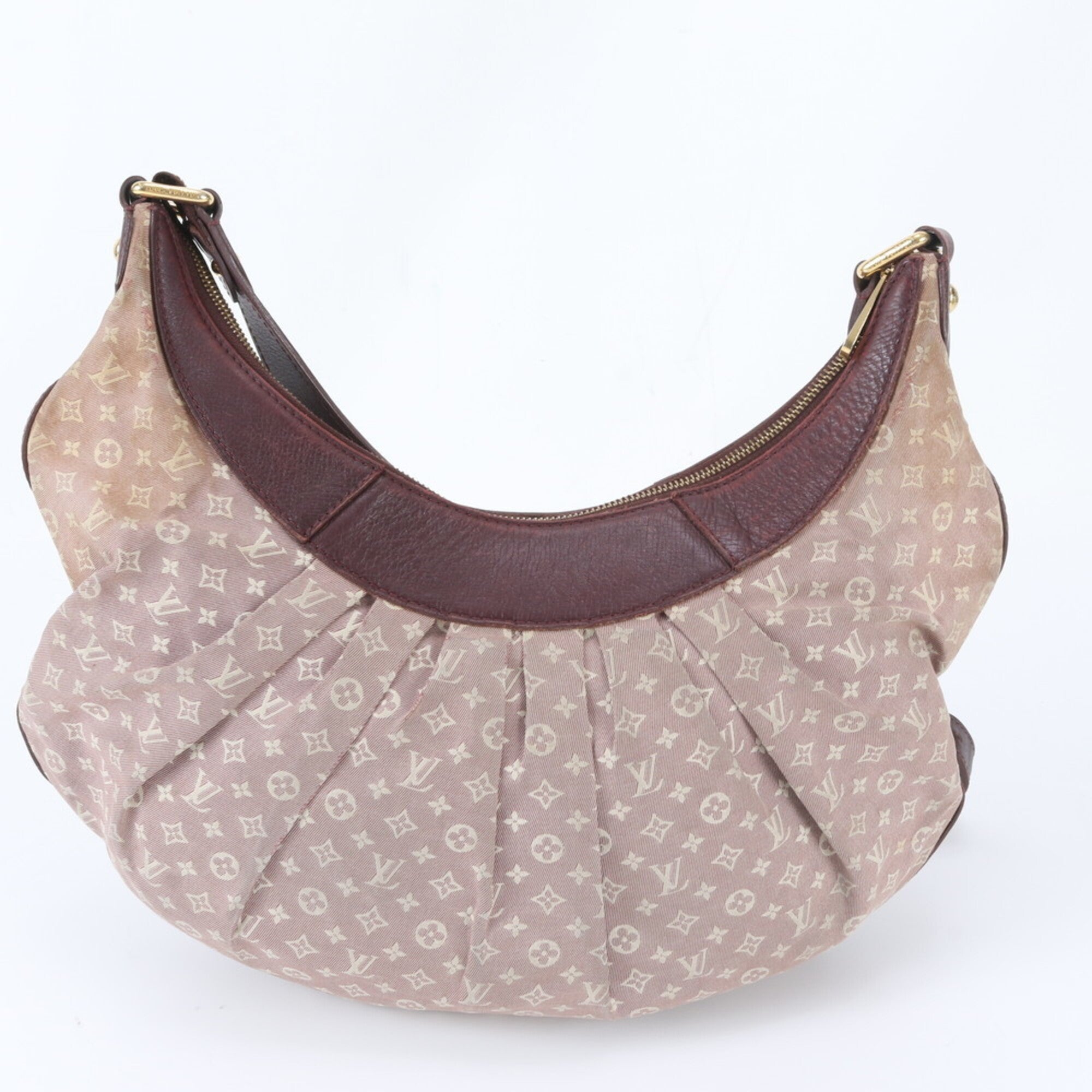Louis Vuitton Monogram Sepia Leather Canvas Shoulder Bag (Pre-Owned)