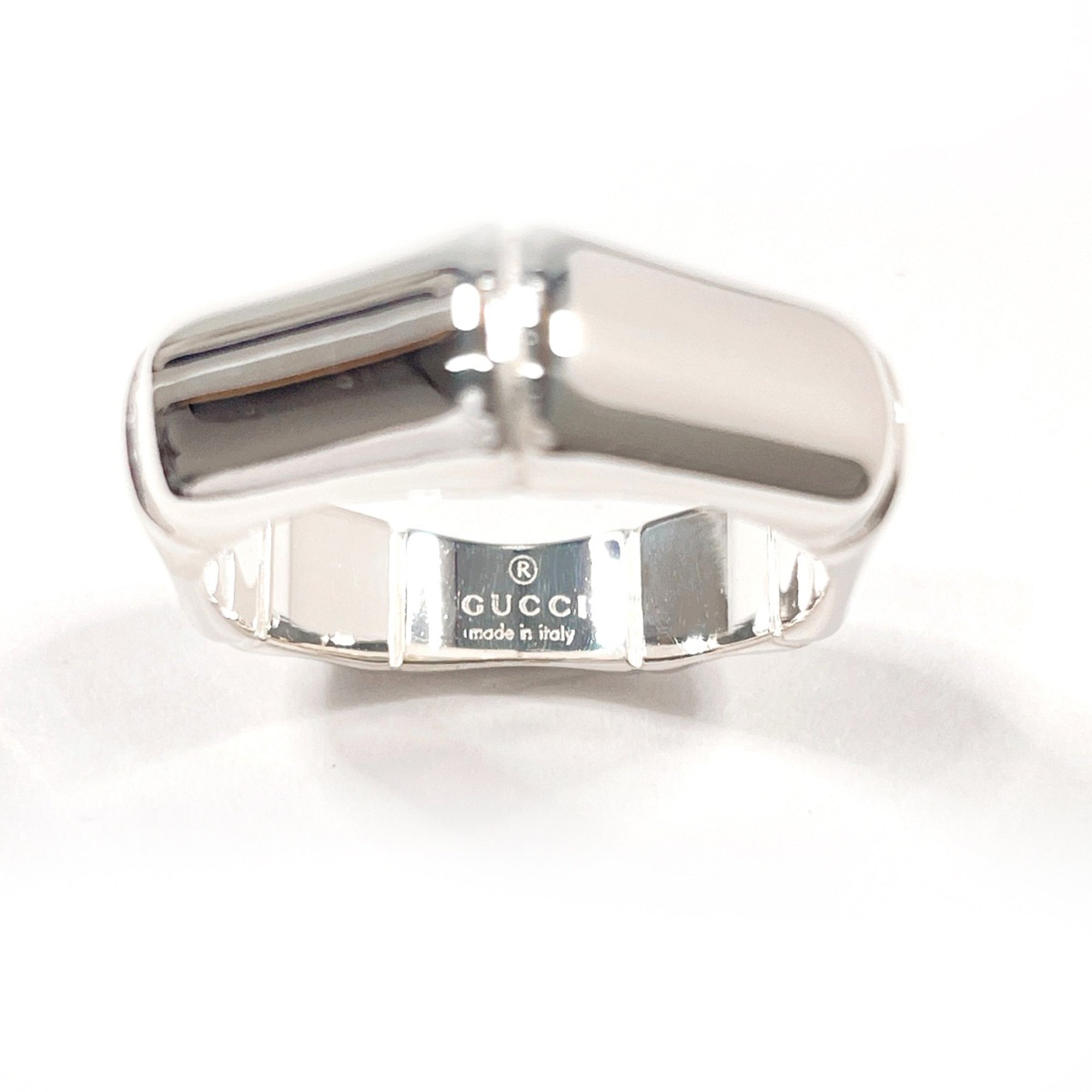 Gucci Silver Silver 925 Band Ring (Pre-Owned)