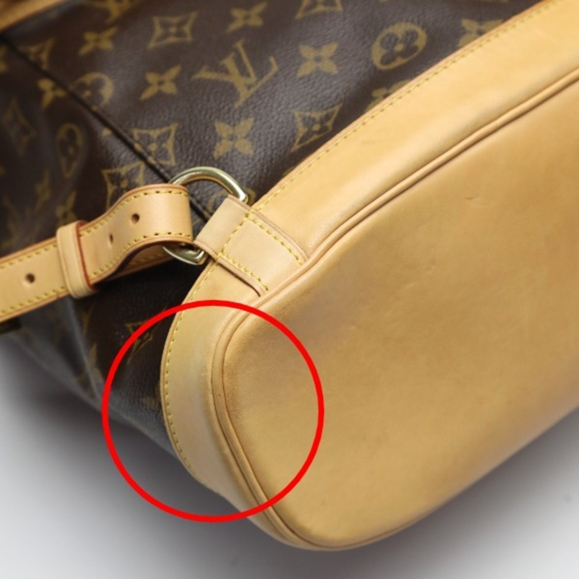 Louis Vuitton Brown Monogram Backpack (Pre-Owned)