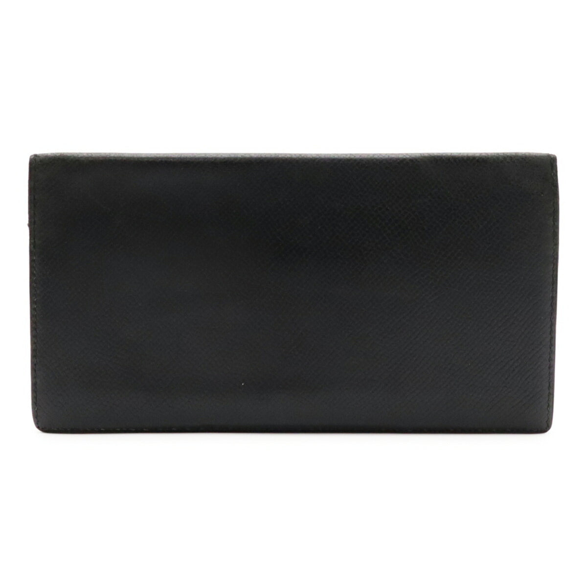 Hermes Black Epsom Leather Long Bill Wallet (Bi-Fold) (Pre-Owned)