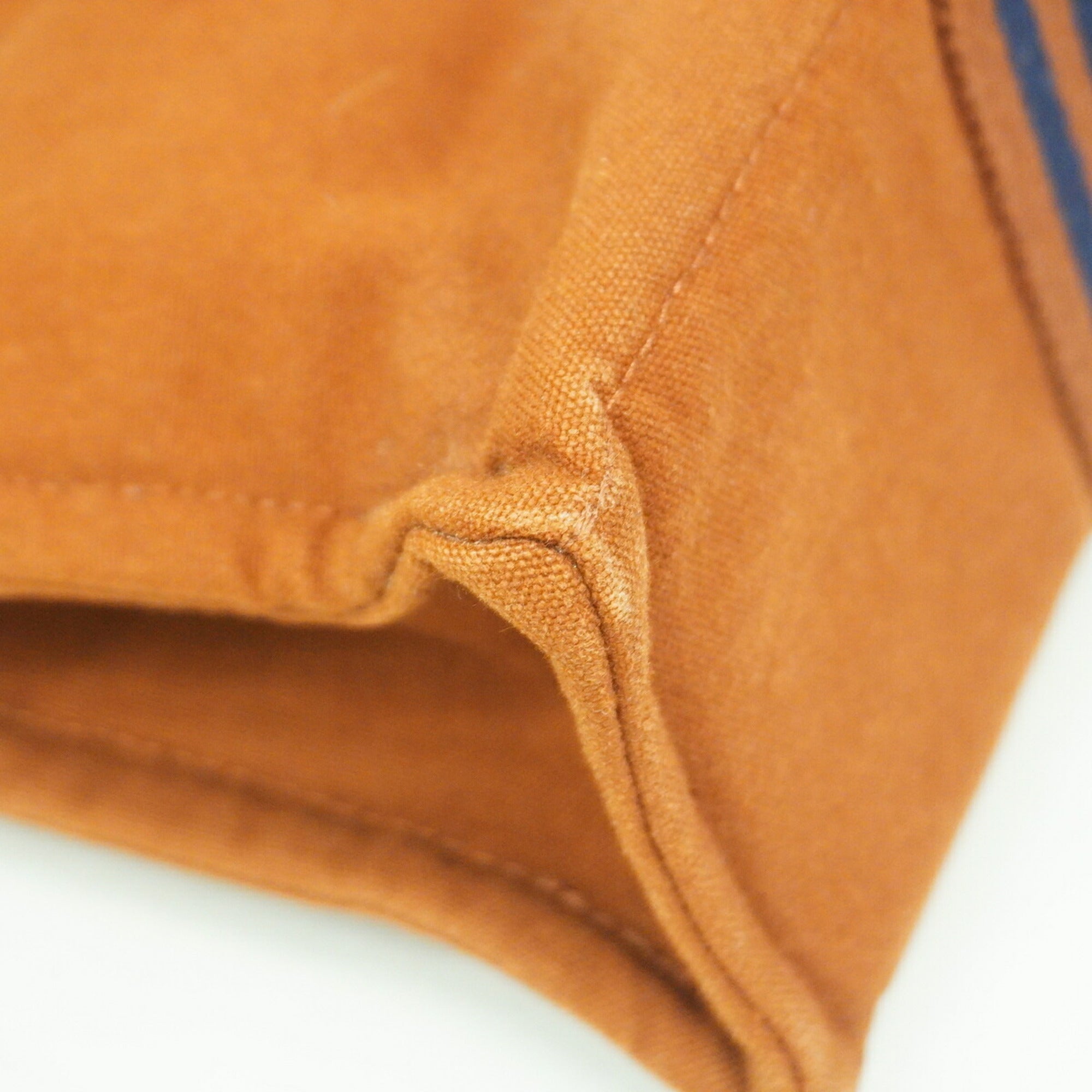 Hermes Brown Canvas Handbag (Pre-Owned)