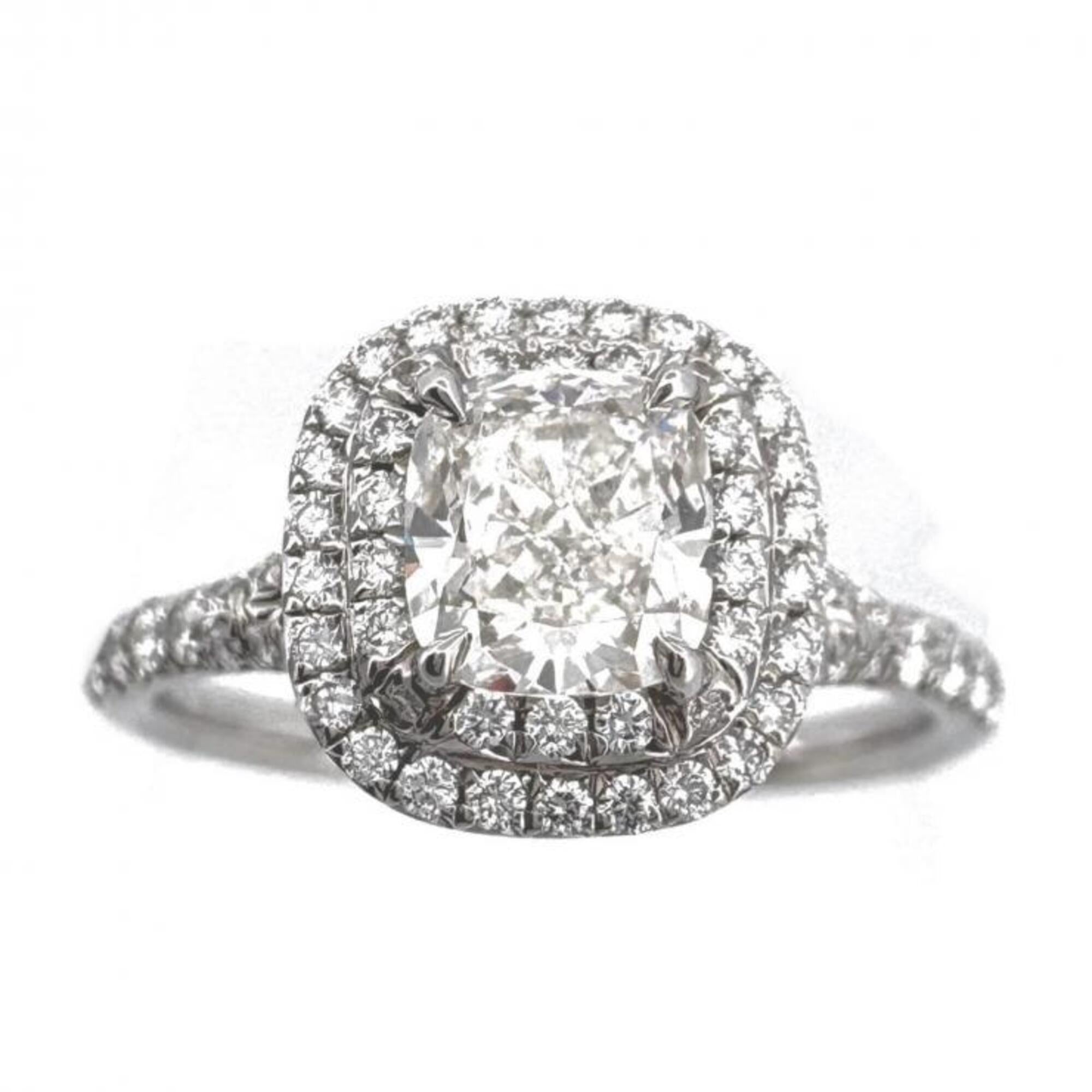 Tiffany Platinum 950 Band Ring (Pre-Owned)