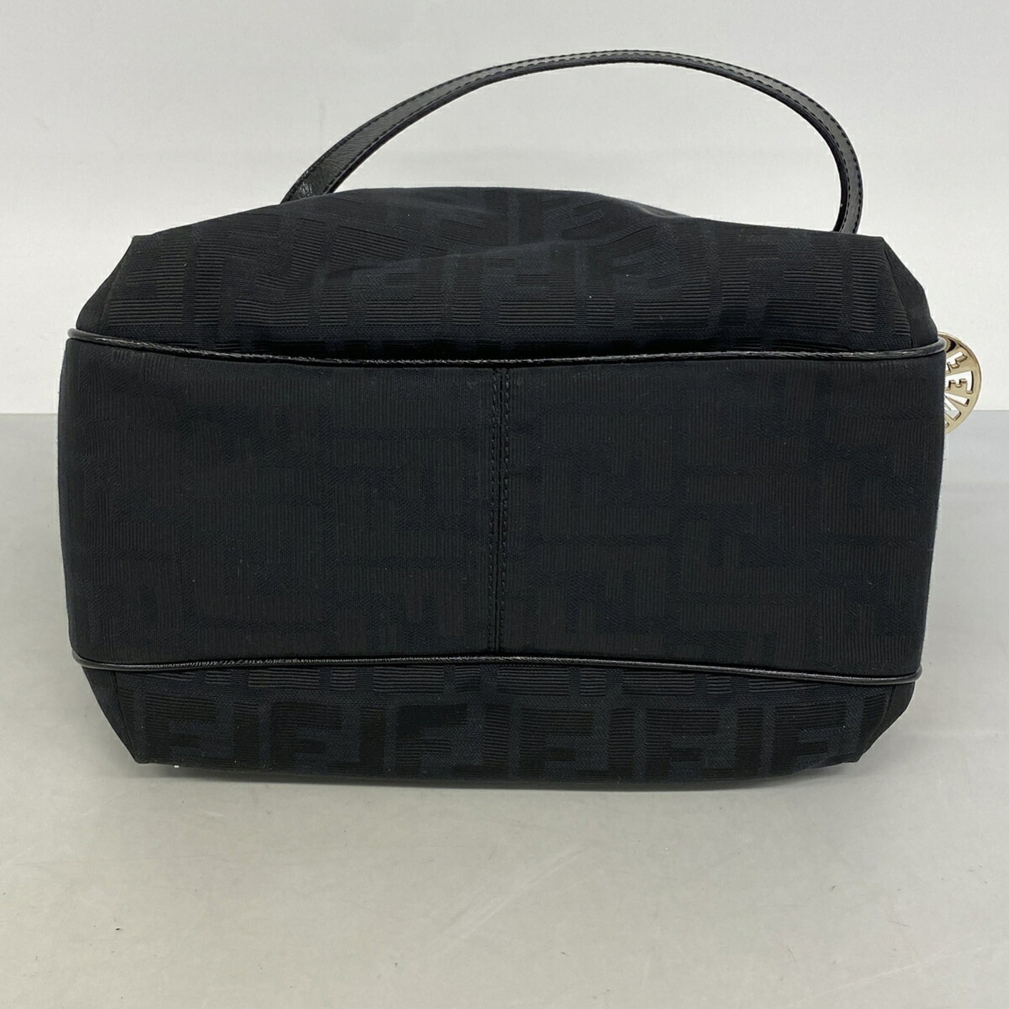 Fendi Black Nylon Canvas Tote Bag (Pre-Owned)