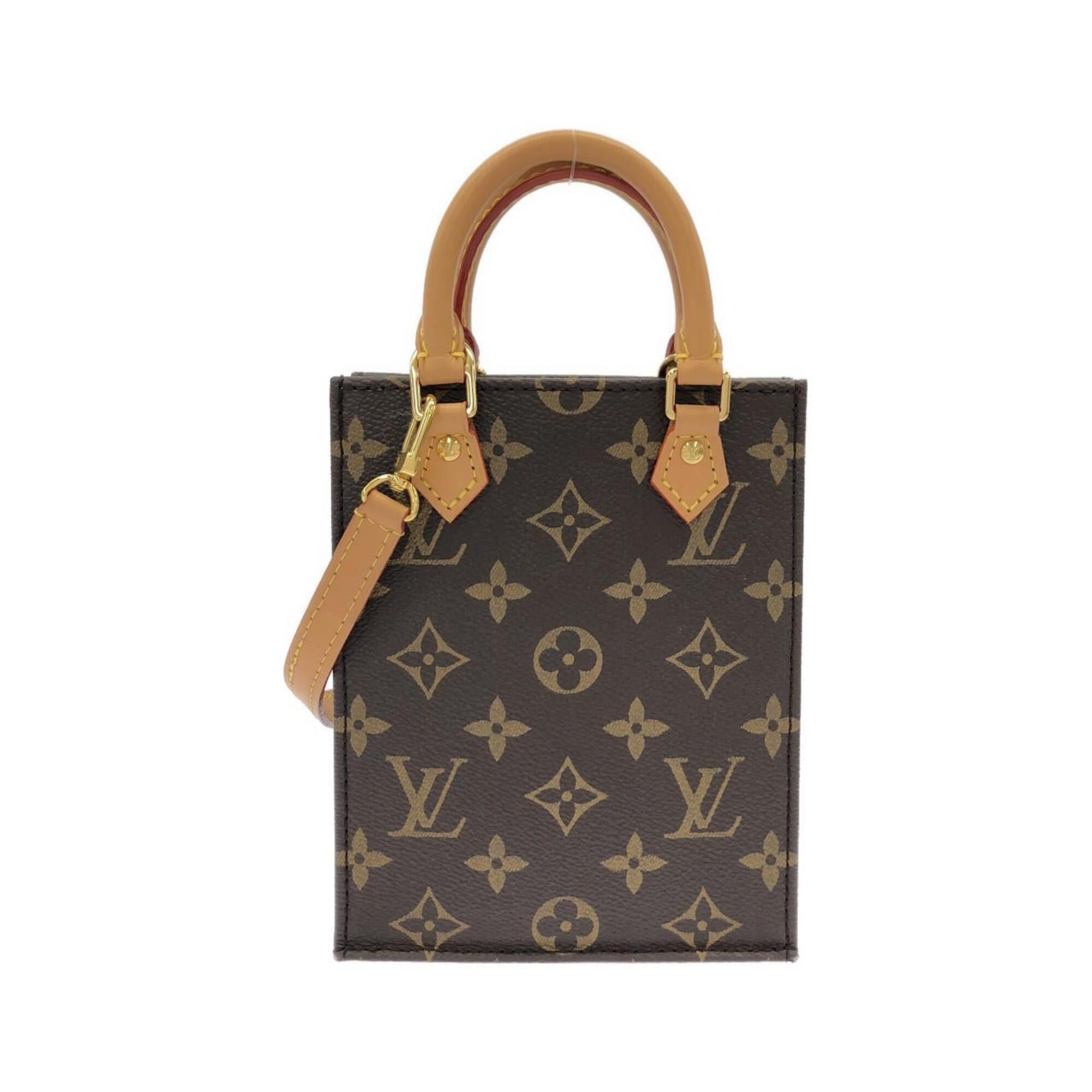 Louis Vuitton Marron Coated Canvas Handbag (Pre-Owned)