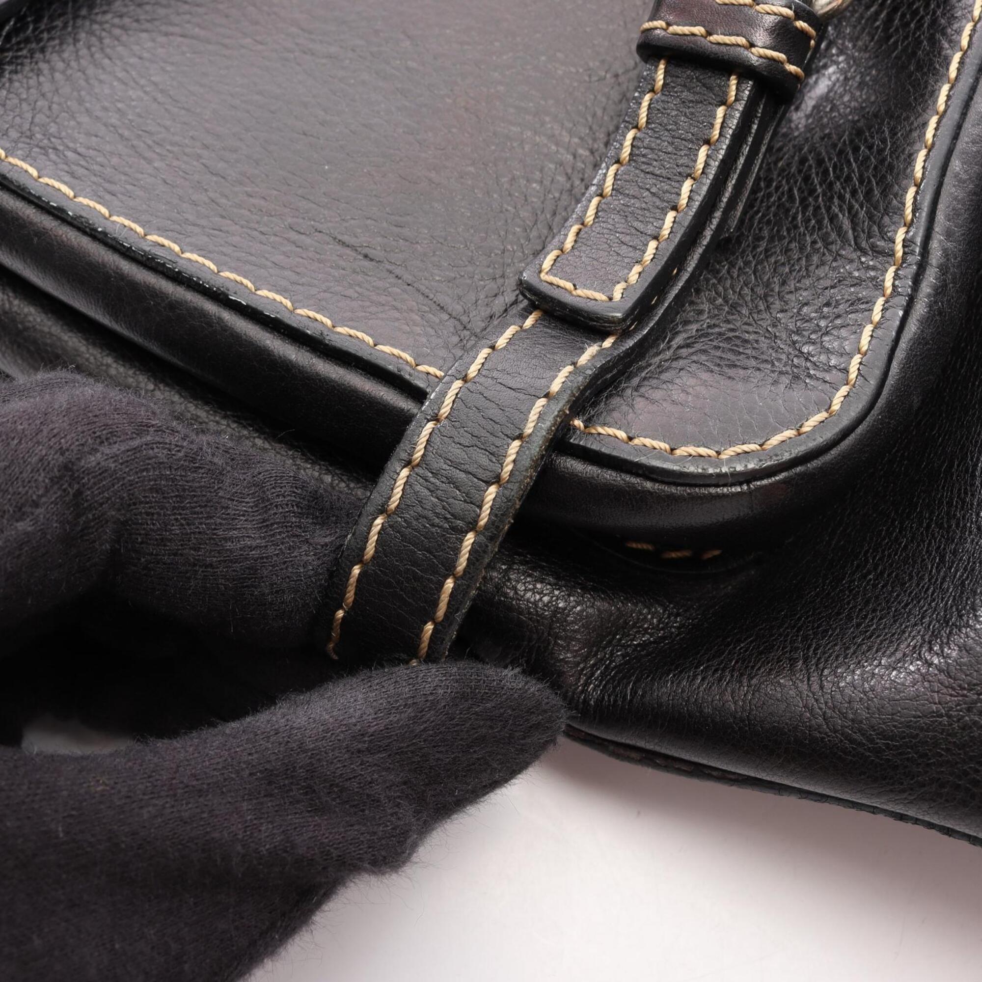 Chloé Black Leather Handbag (Pre-Owned)
