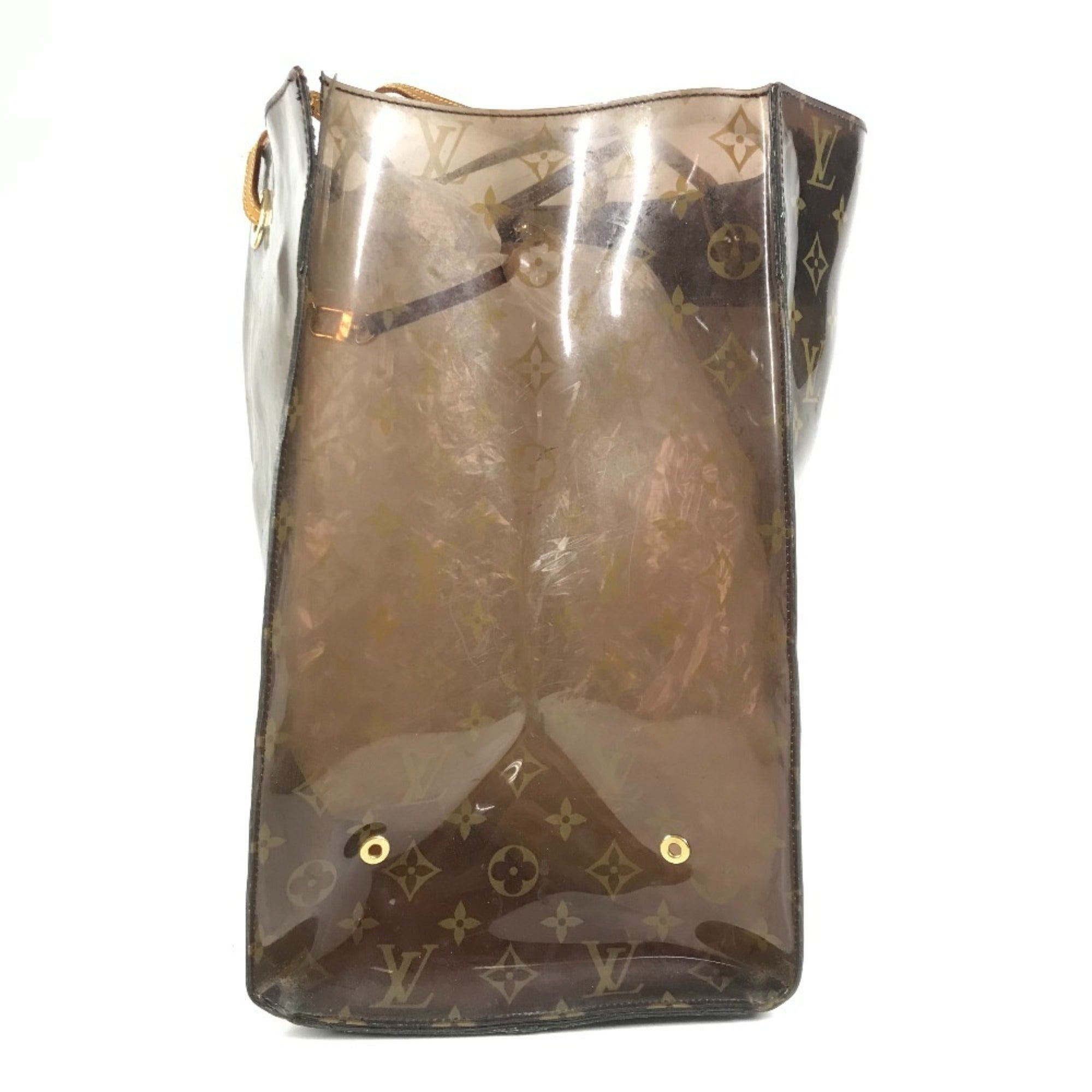 Louis Vuitton Brown Monogram Vinyl Monogram Handbag Pouch Shoulder Bag Tote Bag (Pre-Owned)