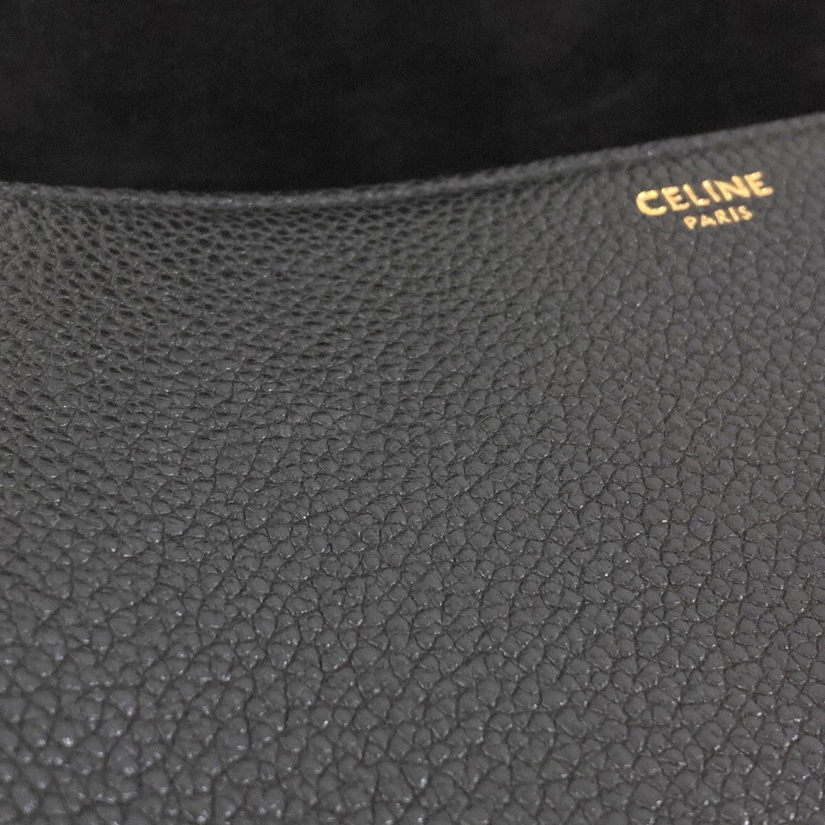 Celine Black Leather Shoulder Bag (Pre-Owned)