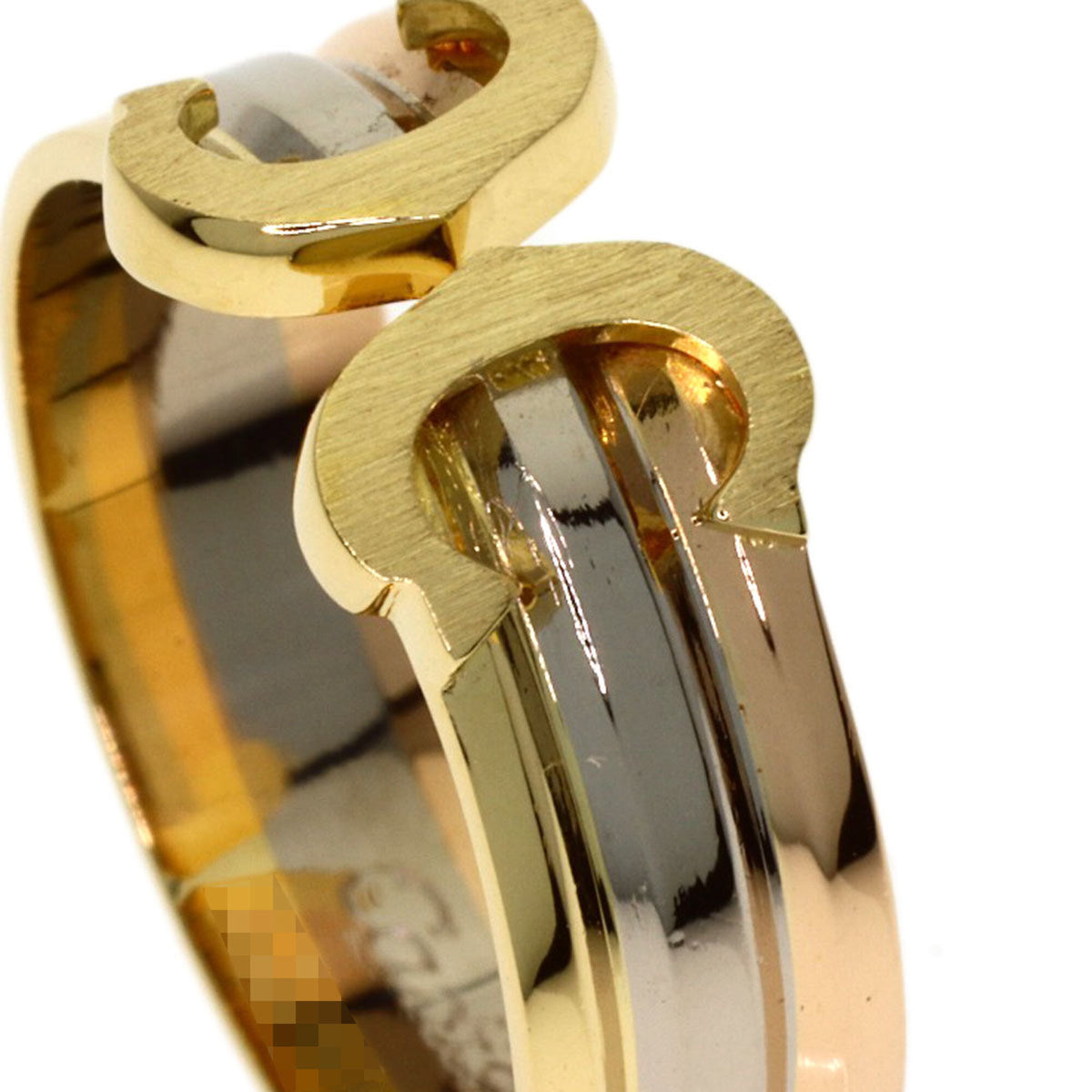 Cartier Yellow Gold (18K) Pink Gold (18K) White Gold (18K) Band Ring (Pre-Owned)
