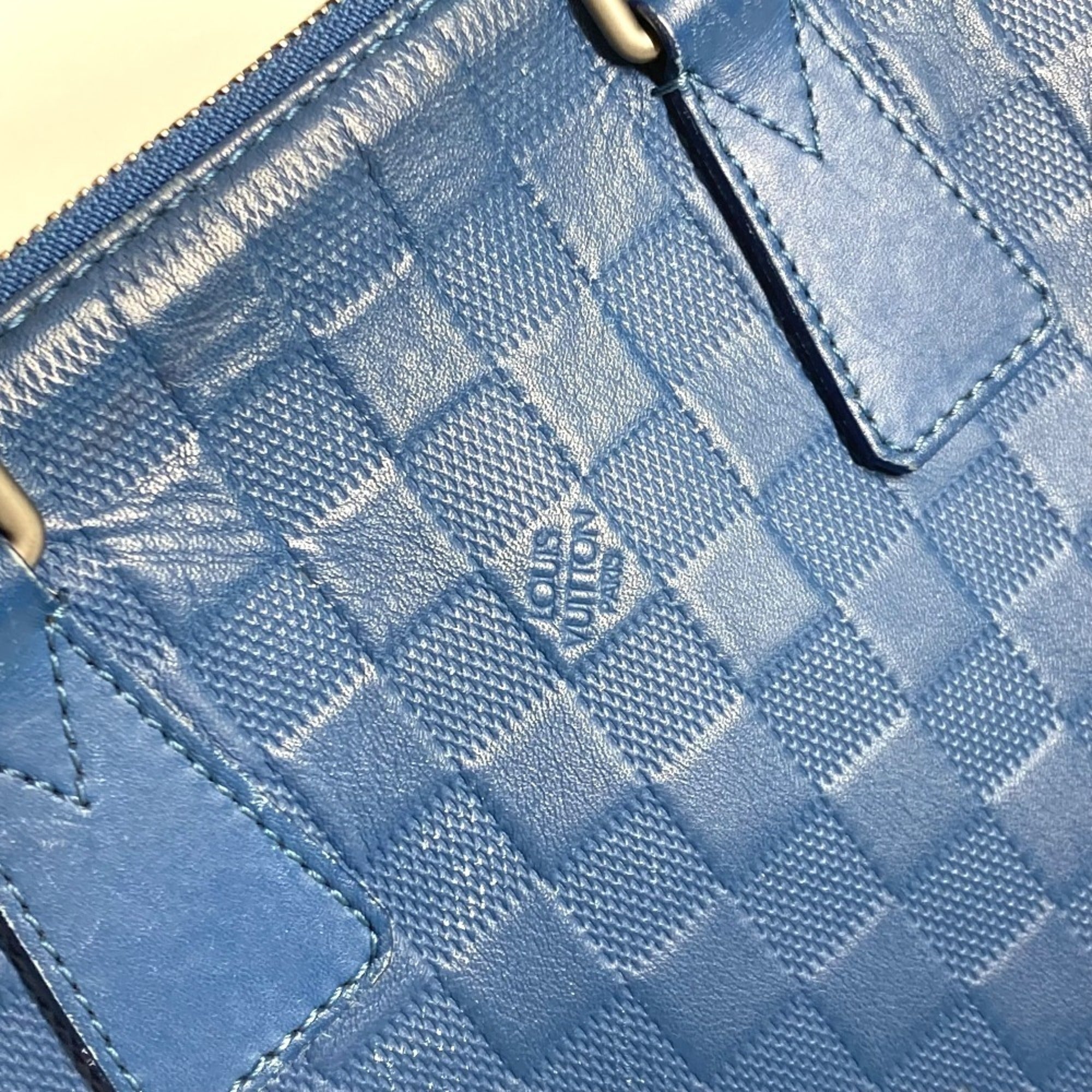 Louis Vuitton Damier Infini Blue Damier Infini Briefcase Handbag (Pre-Owned)