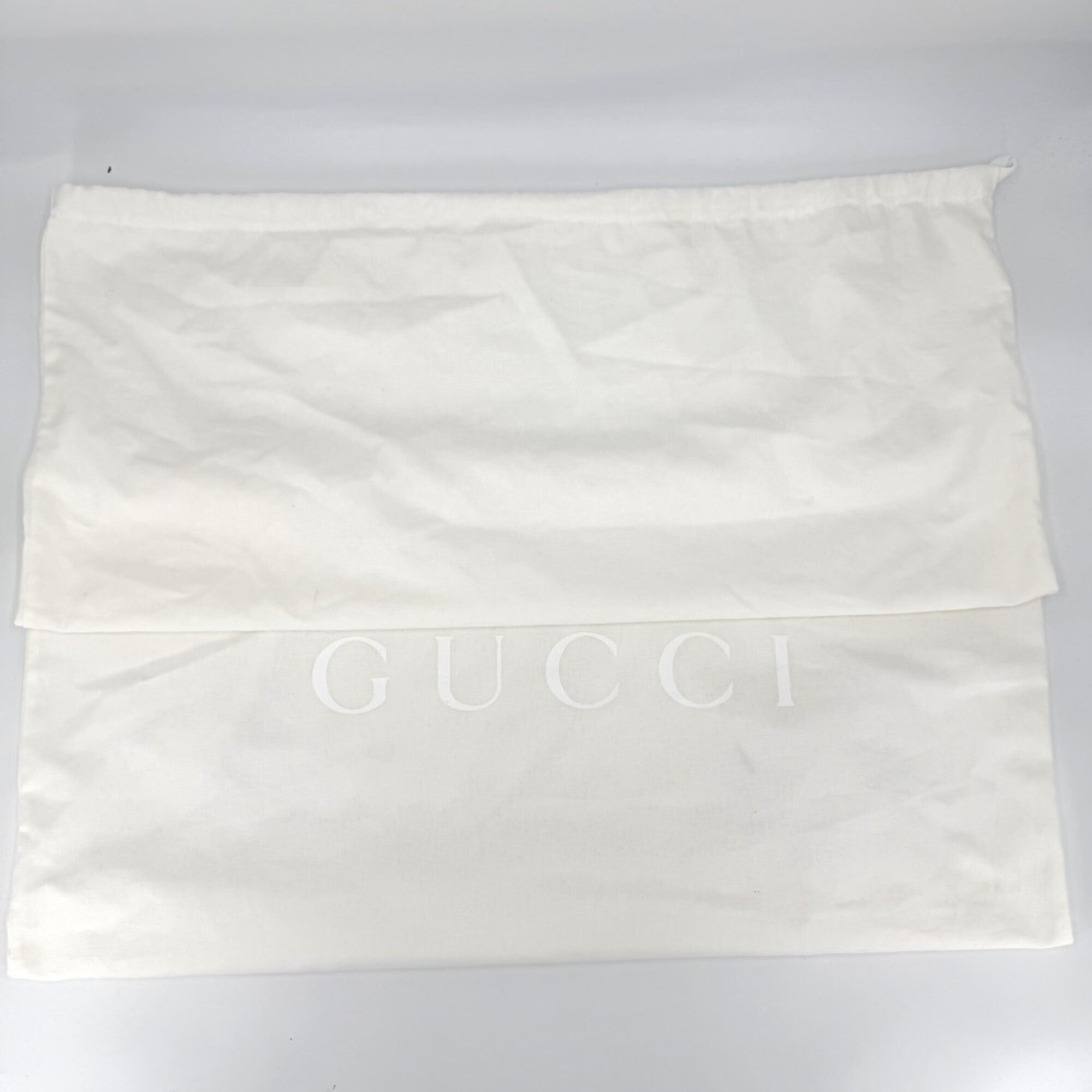 Gucci Black White Nylon Handbag Tote Bag (Pre-Owned)