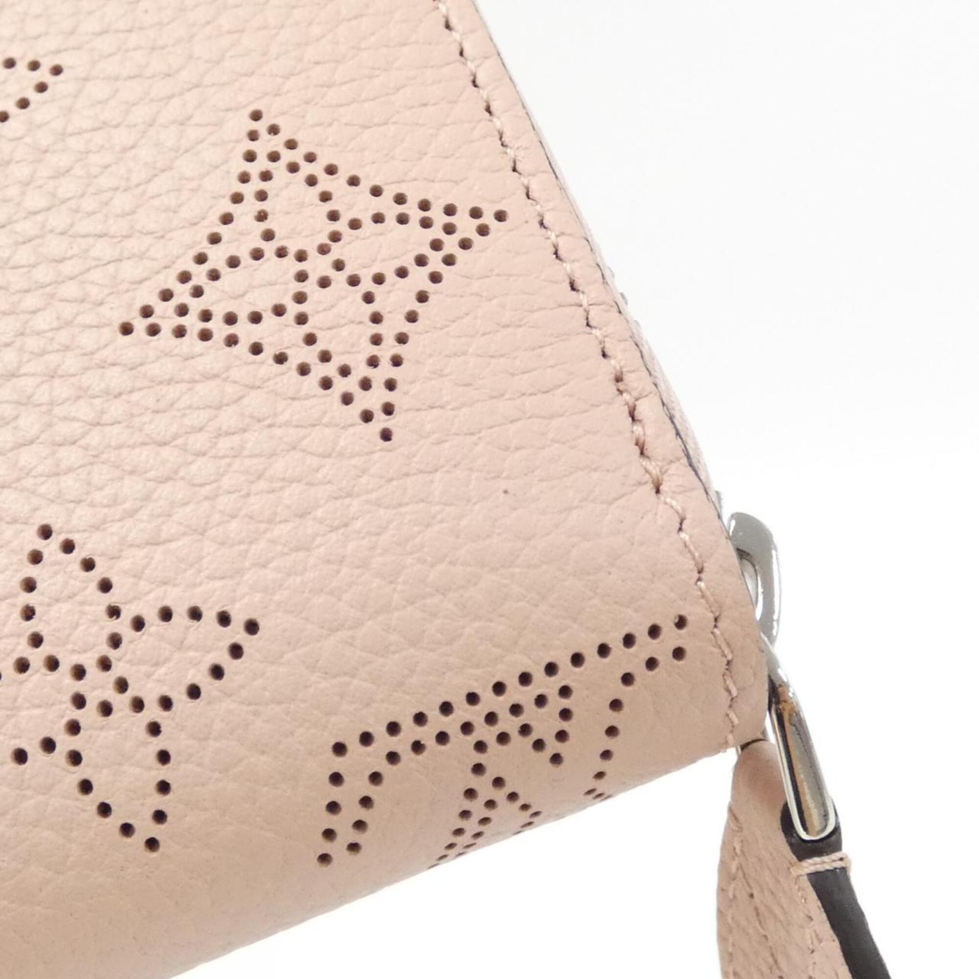 Louis Vuitton Magnolia Pink Leather Long Wallet (Bi-Fold) (Pre-Owned)