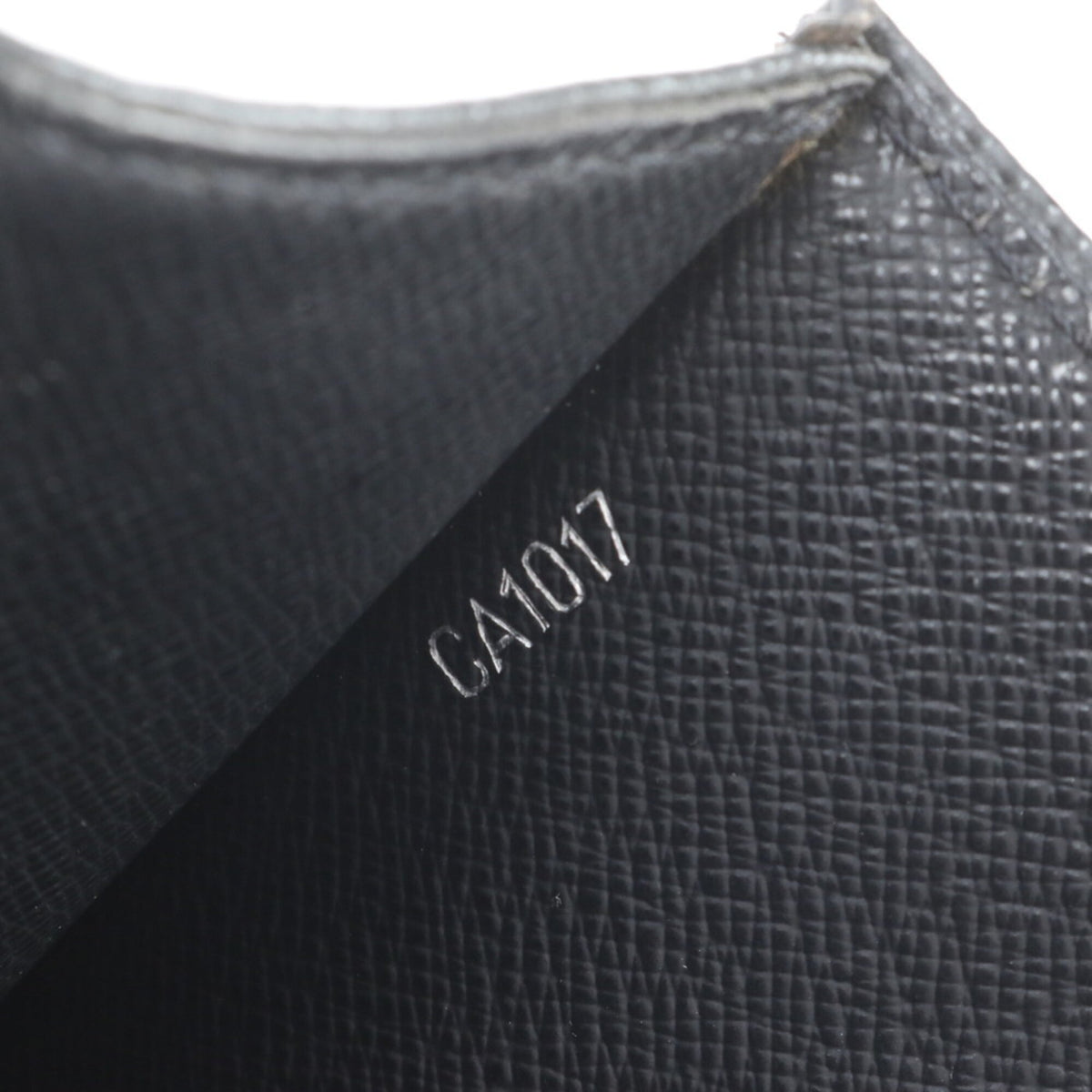 Louis Vuitton Ardoise Leather Clutch Bag Pouch (Pre-Owned)