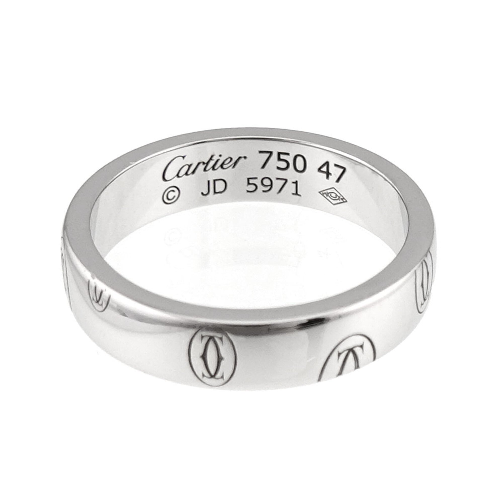 Cartier White Gold (18K) Band Ring (Pre-Owned)