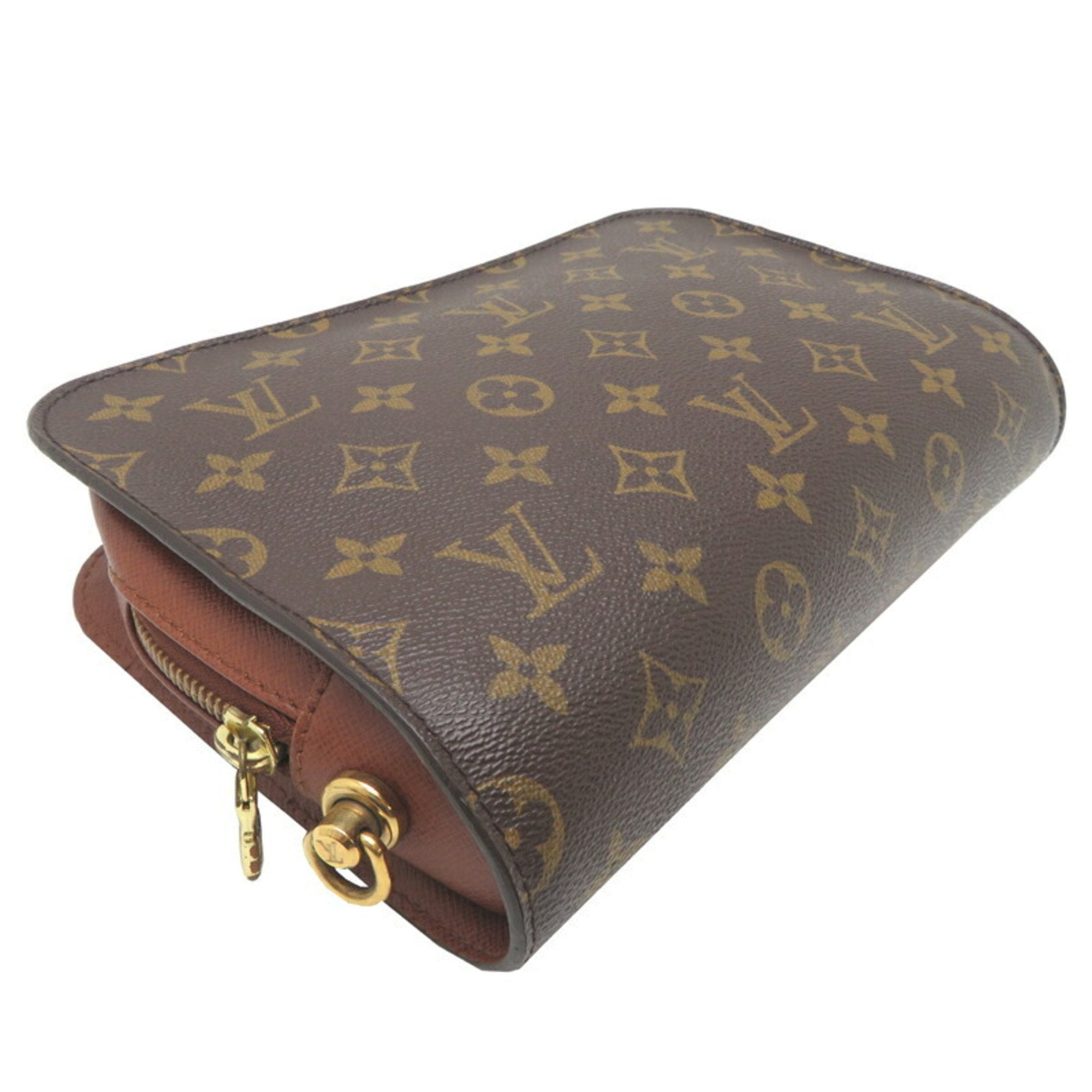 Louis Vuitton Brown Monogram Monogram Clutch Bag (Pre-Owned)