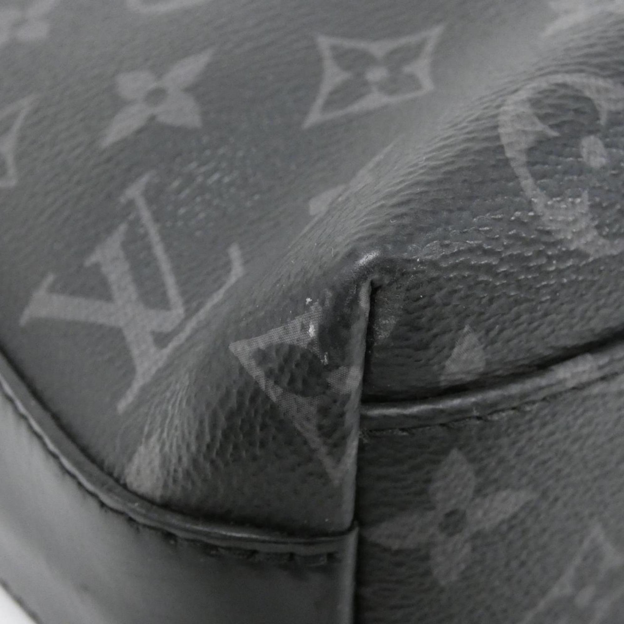 Louis Vuitton Black Coated Canvas Shoulder Bag (Pre-Owned)